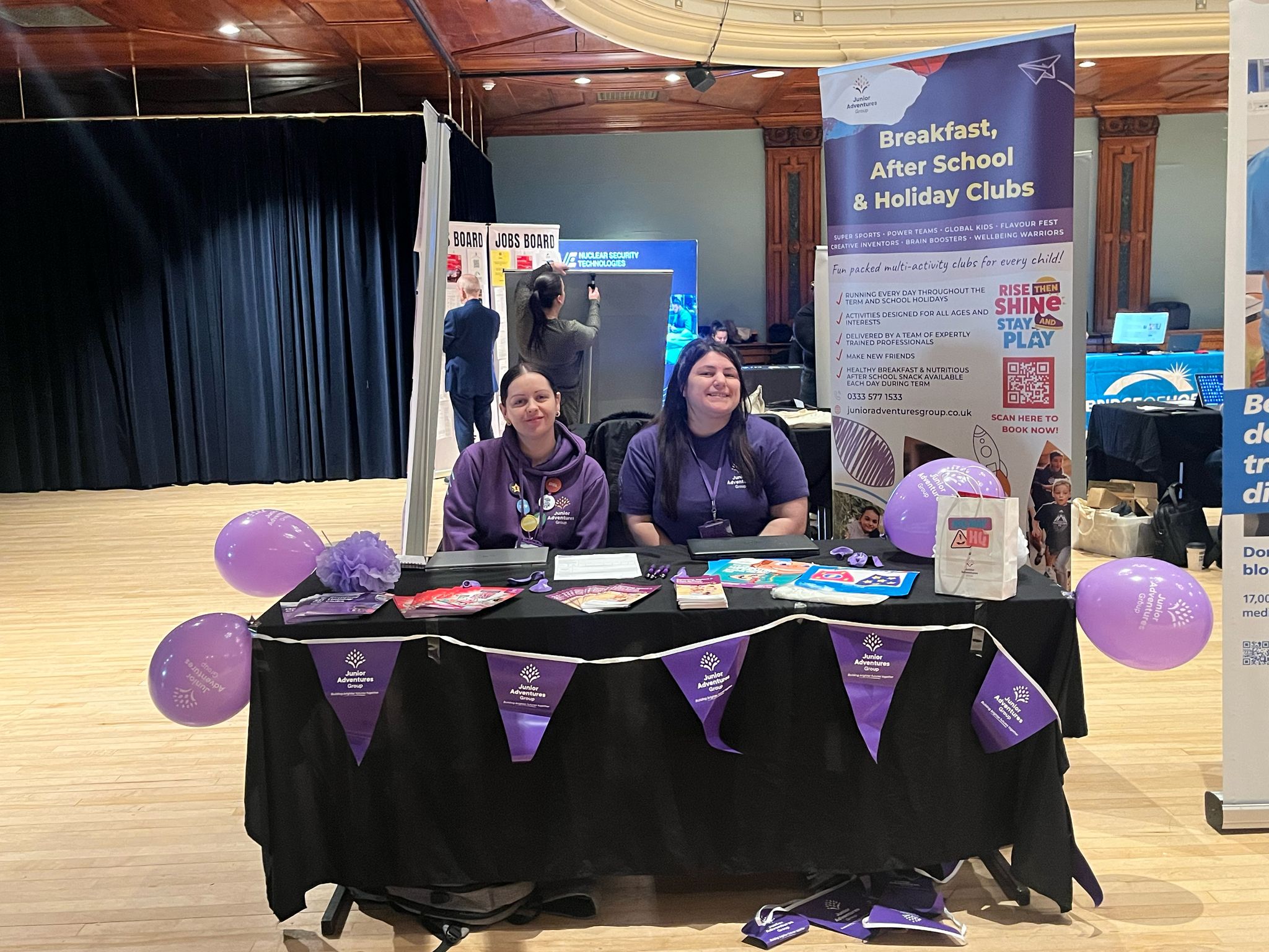 Junior Adventures at our event in Reading