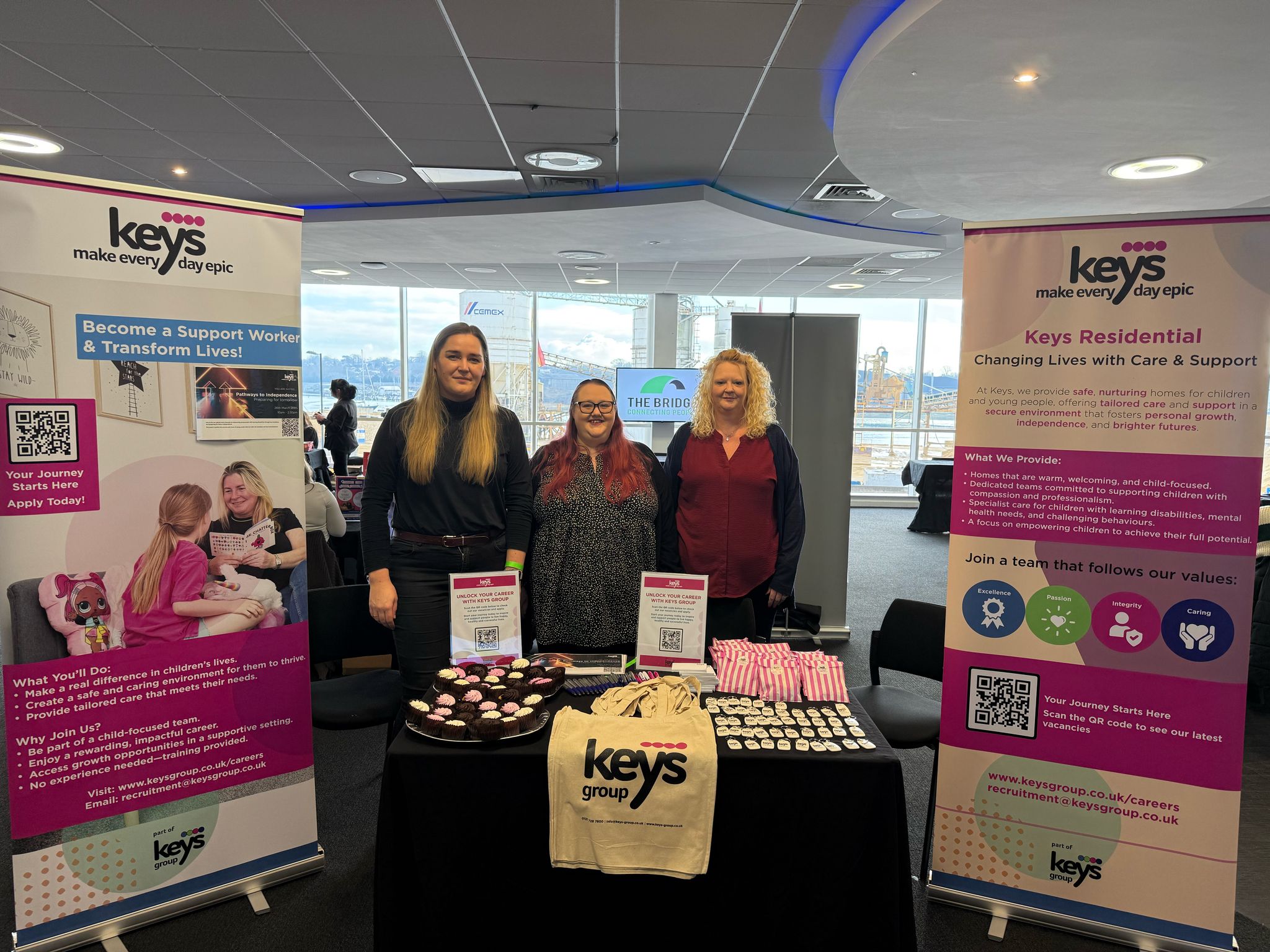 Keys Group at our event in Southampton