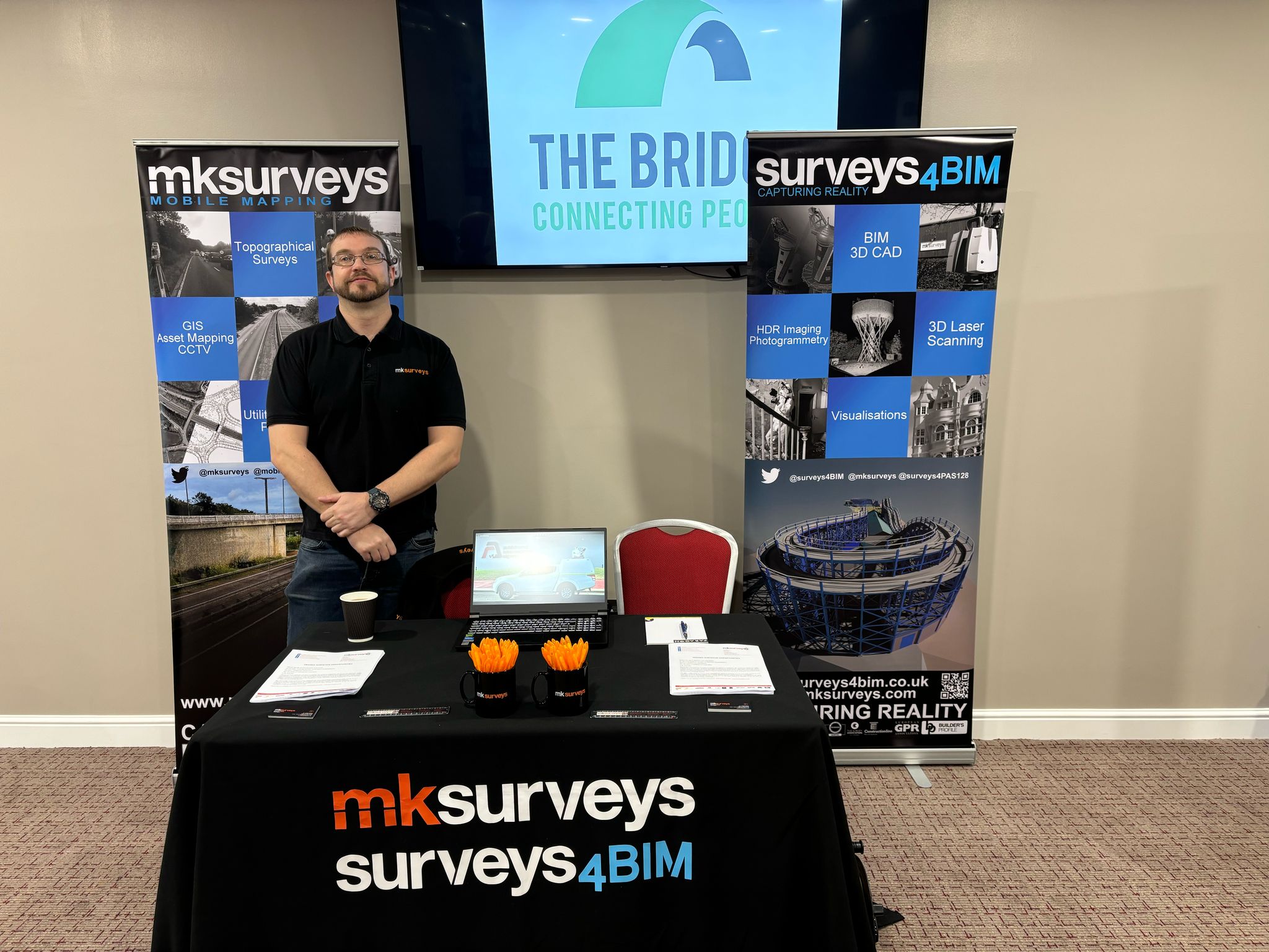 MK Surveys at our event in Milton Keynes