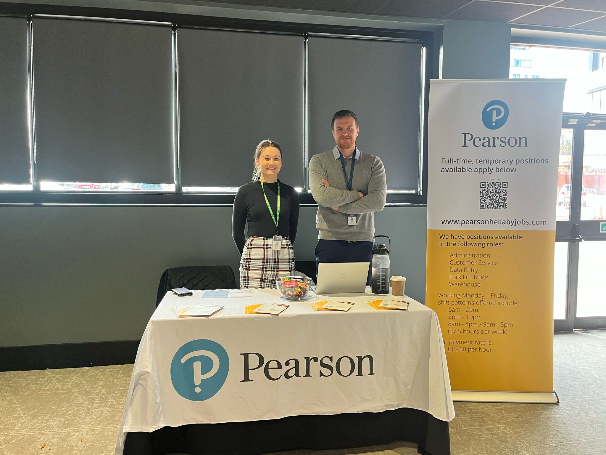 Pearson at our event in Sheffield