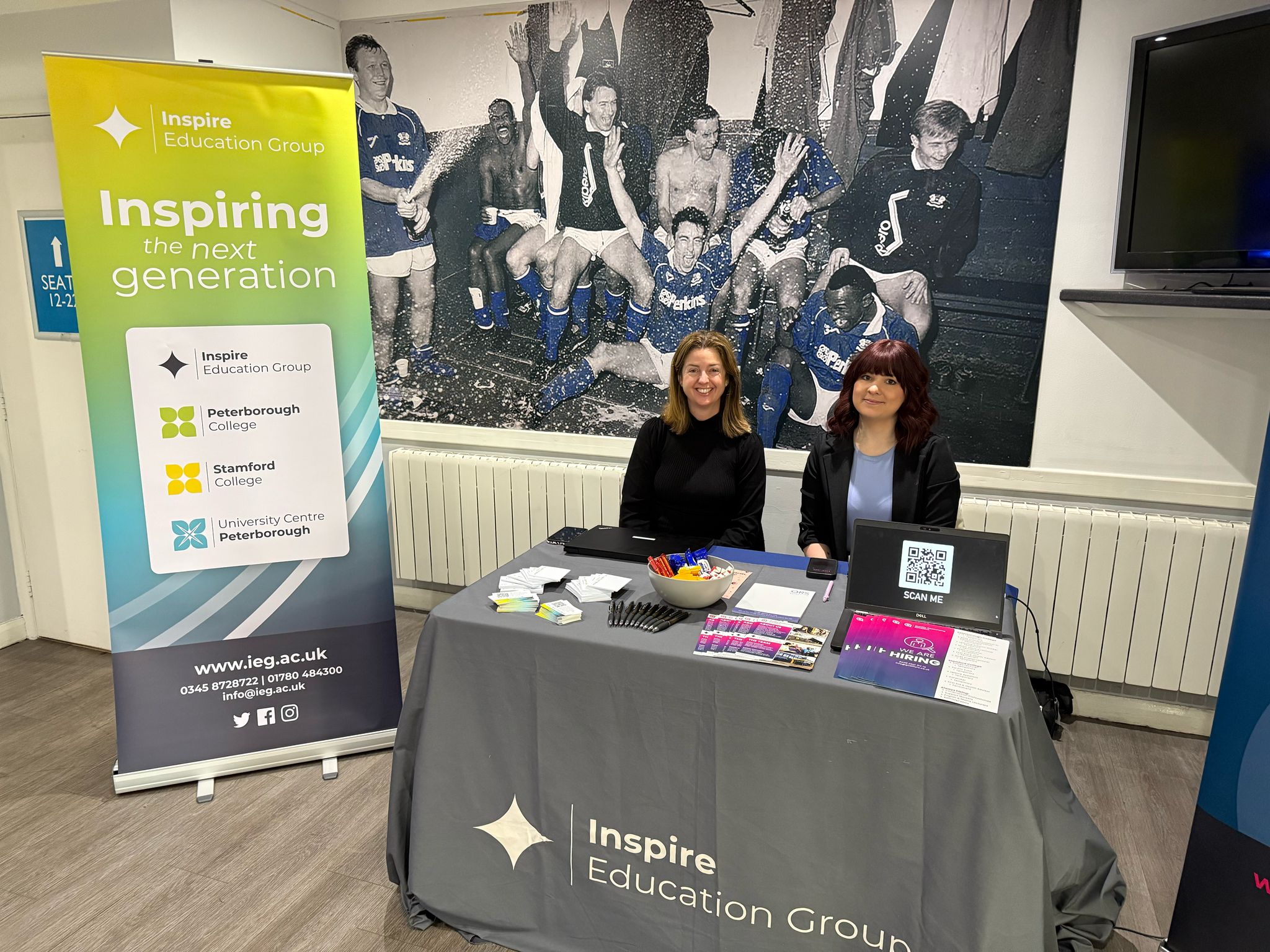 Quality Resourcing Solutions at our event in Peterborough
