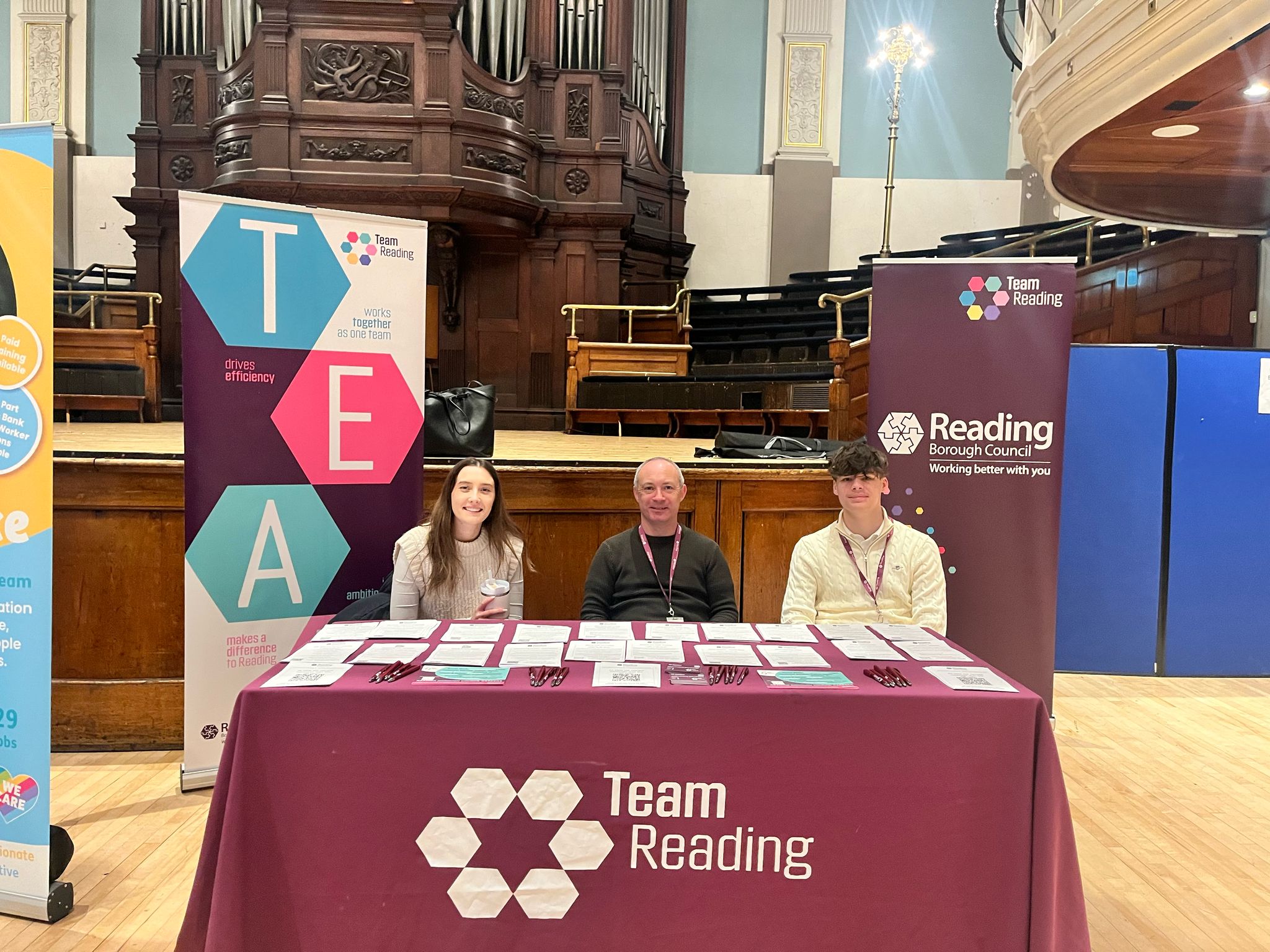 Reading Council at our event in Reading