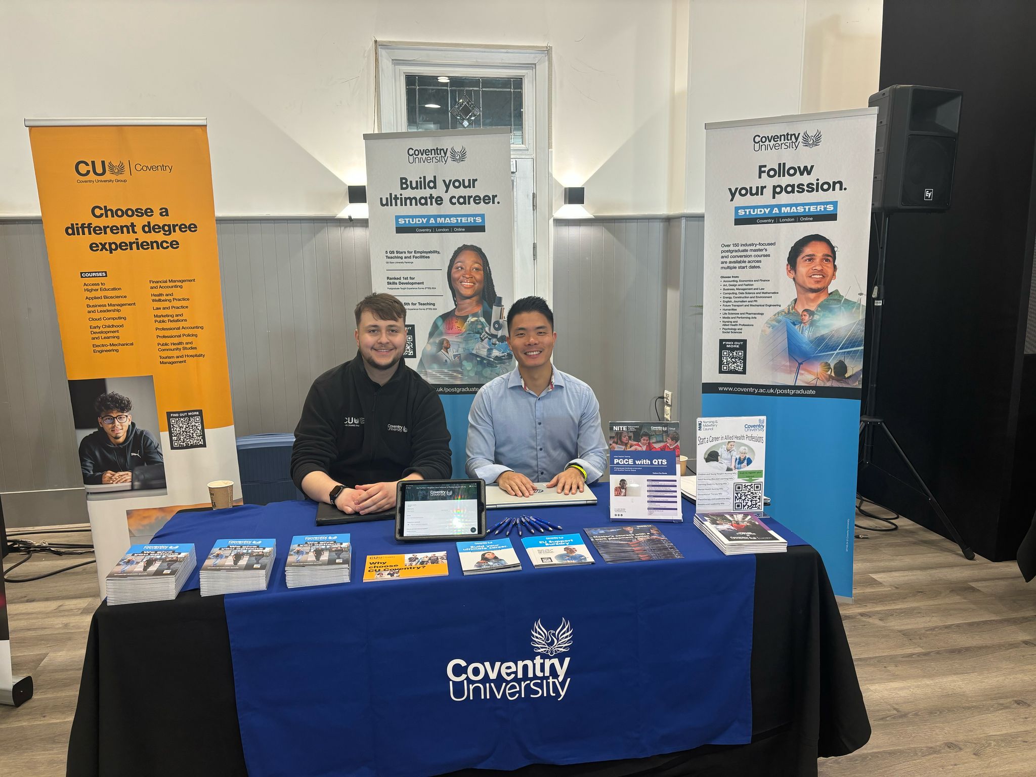 Coventry University at our event in Birmingham