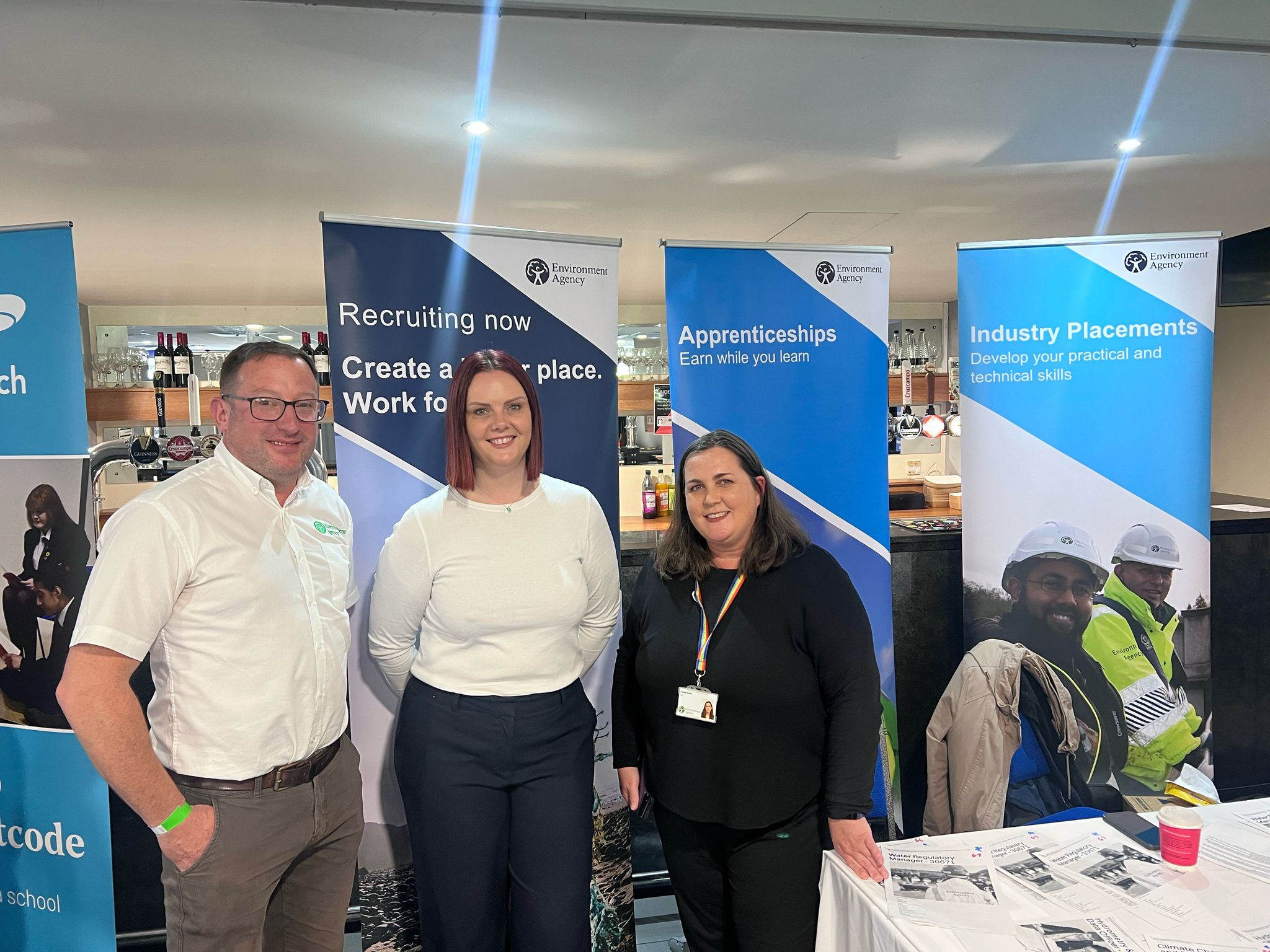 Environment Agency at our event in Preston