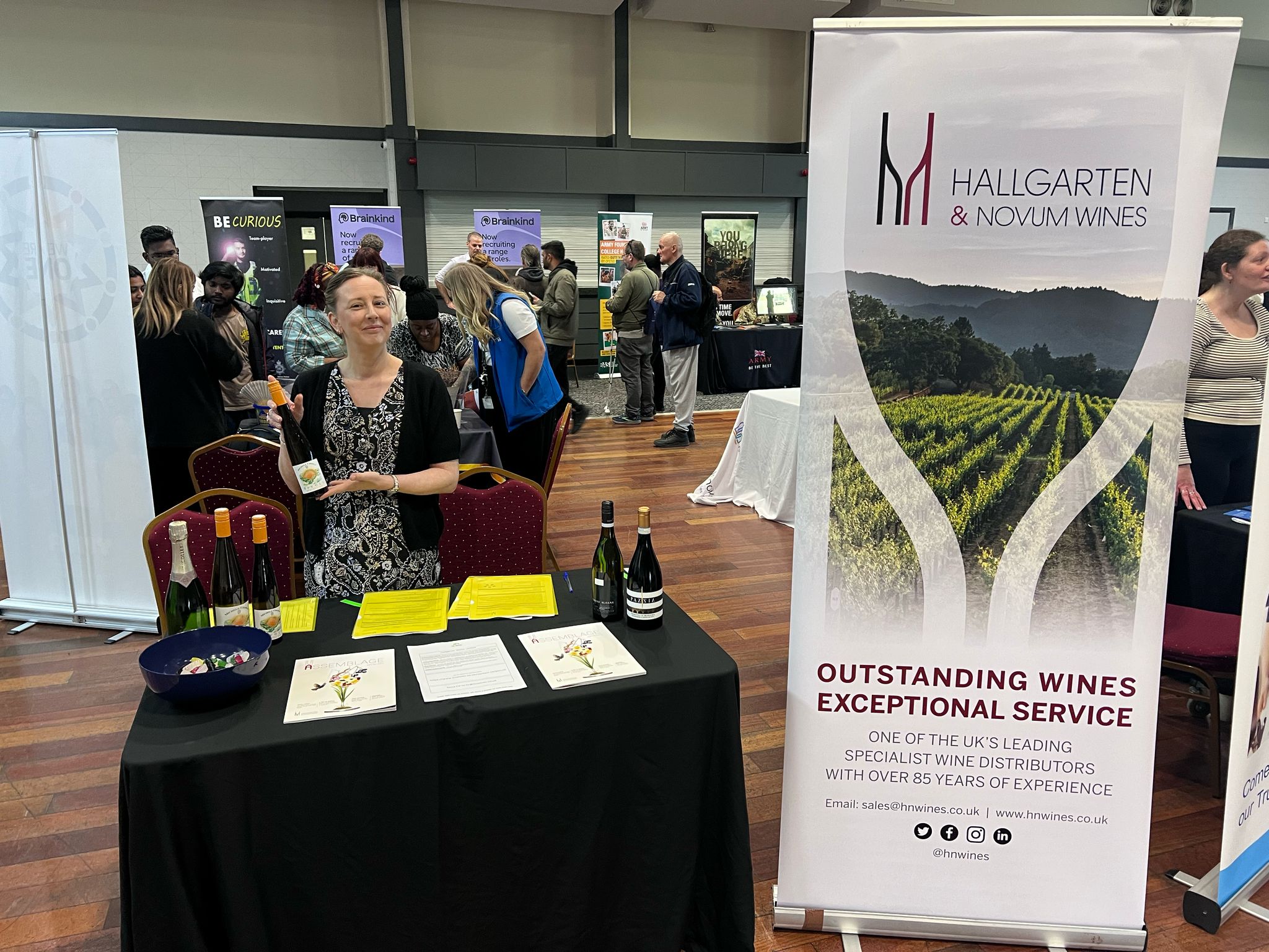 HN Wines at our event in Luton