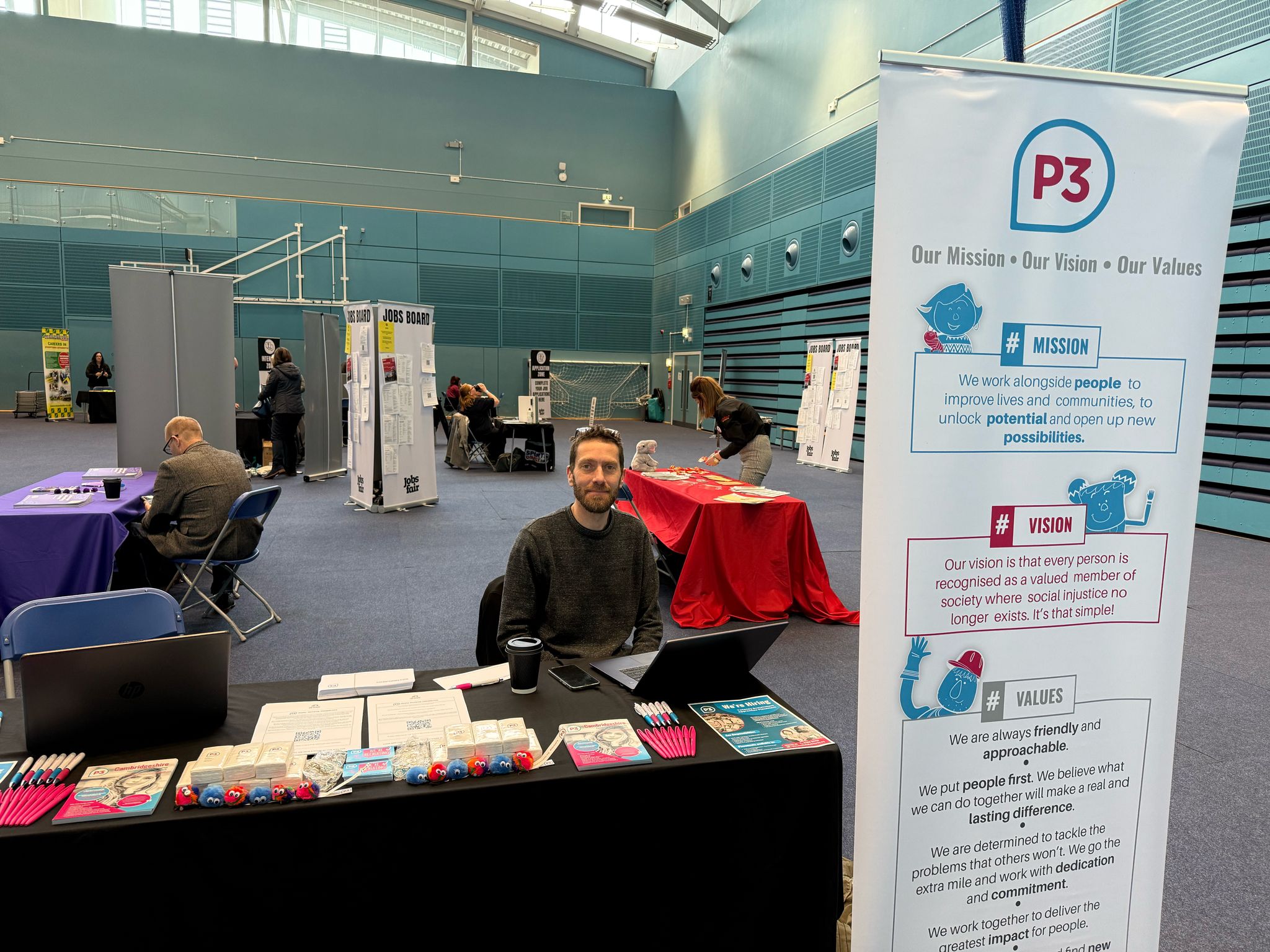 P3 Charity at our event in Cambridge