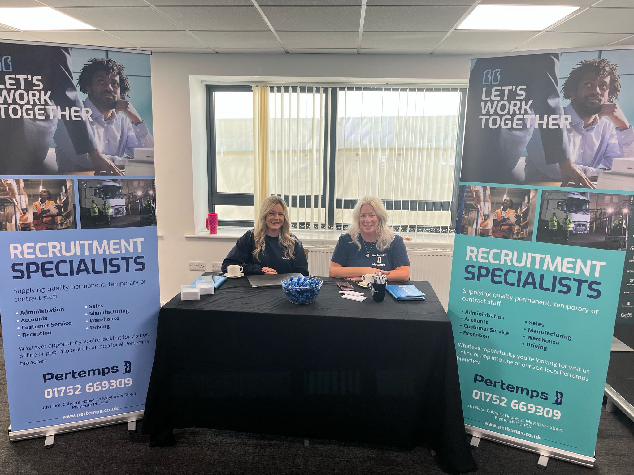 Pertemps at our event in Plymouth