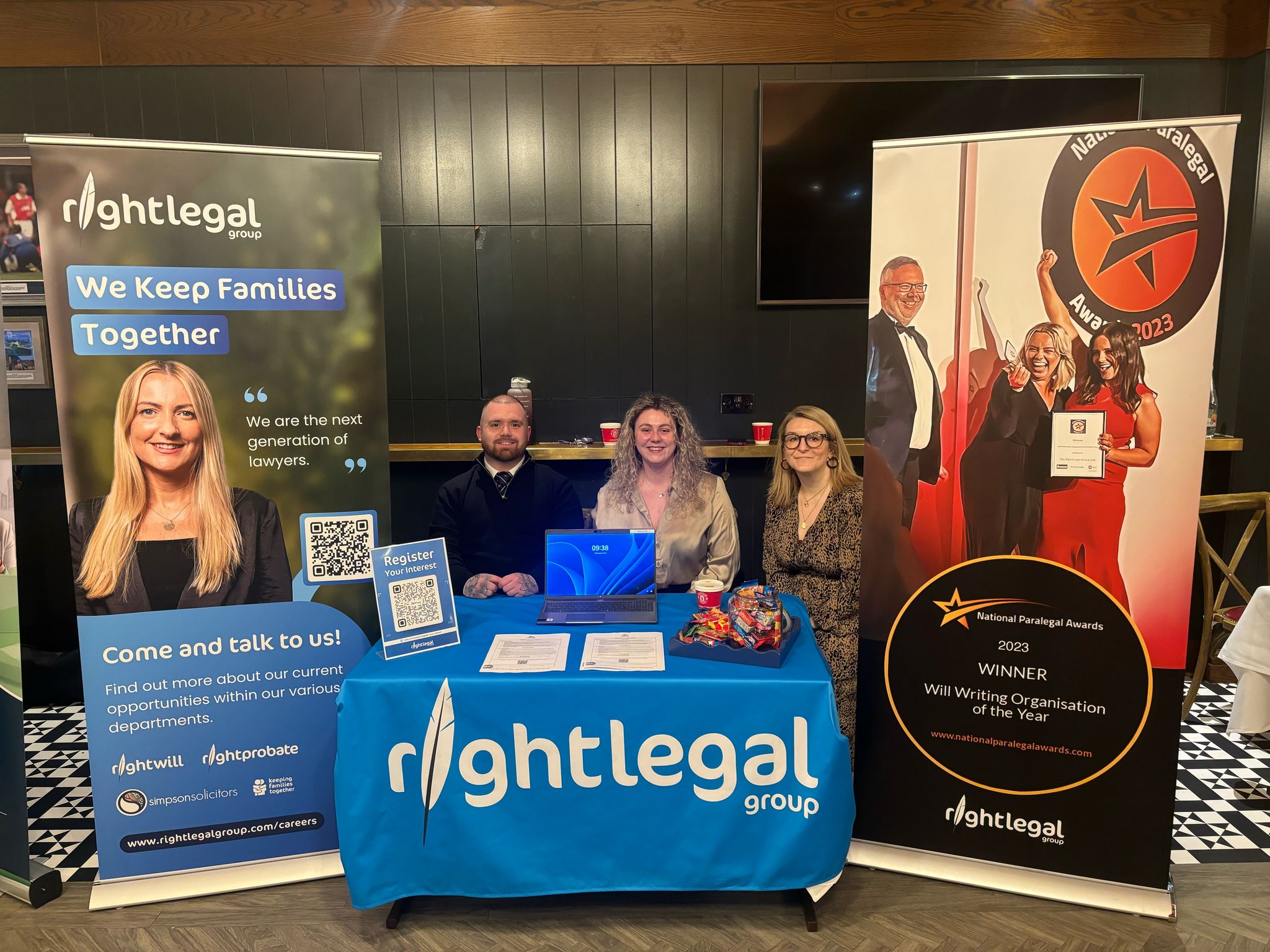 Right Legal at our event in Manchester