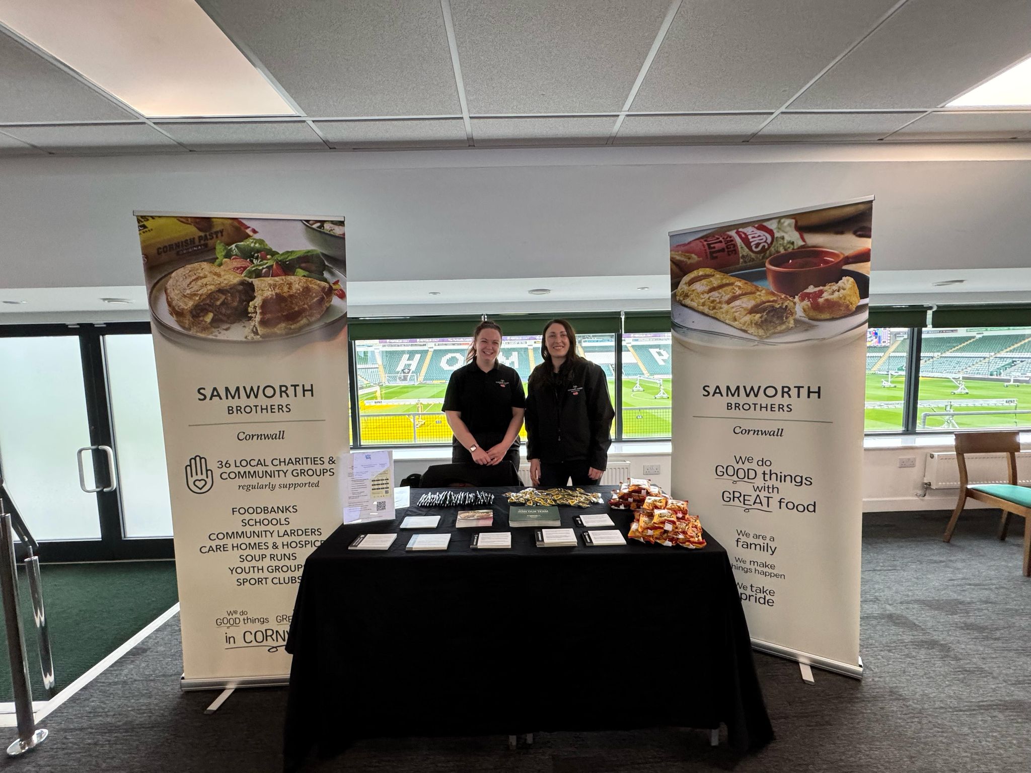The Cornwall Bakery at our event in Plymouth