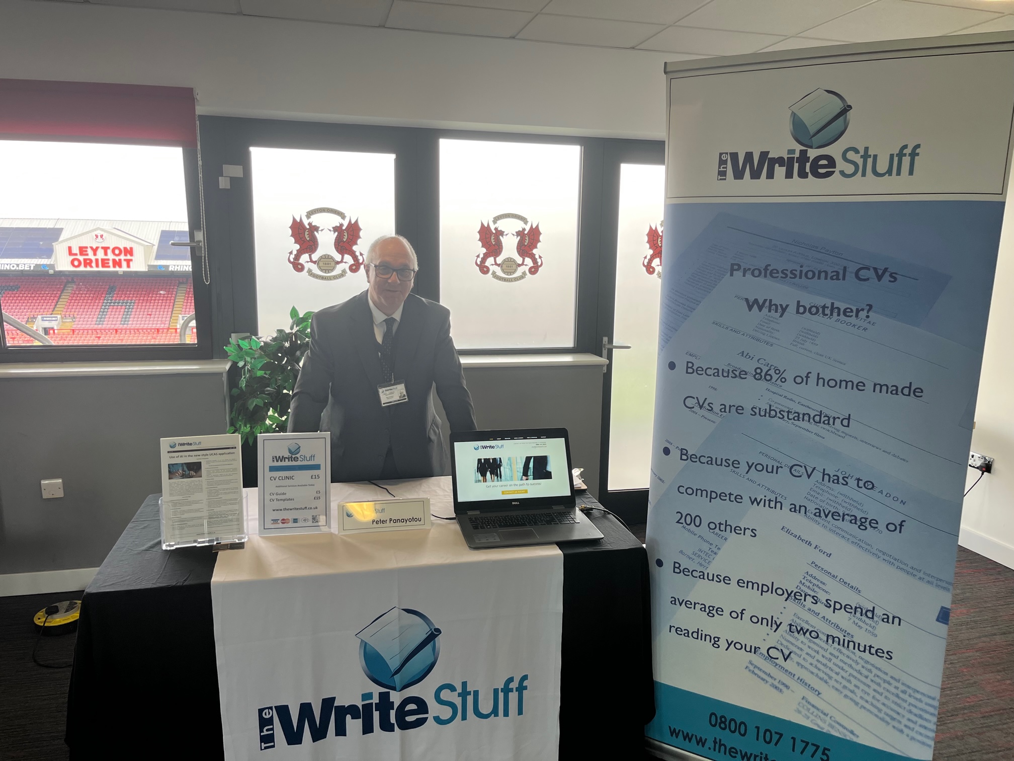 The Write Stuff East at our event in East London