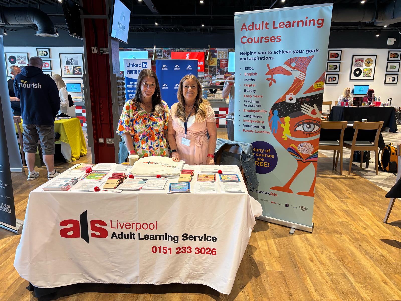 Adult Learning Service at our event in Liverpool