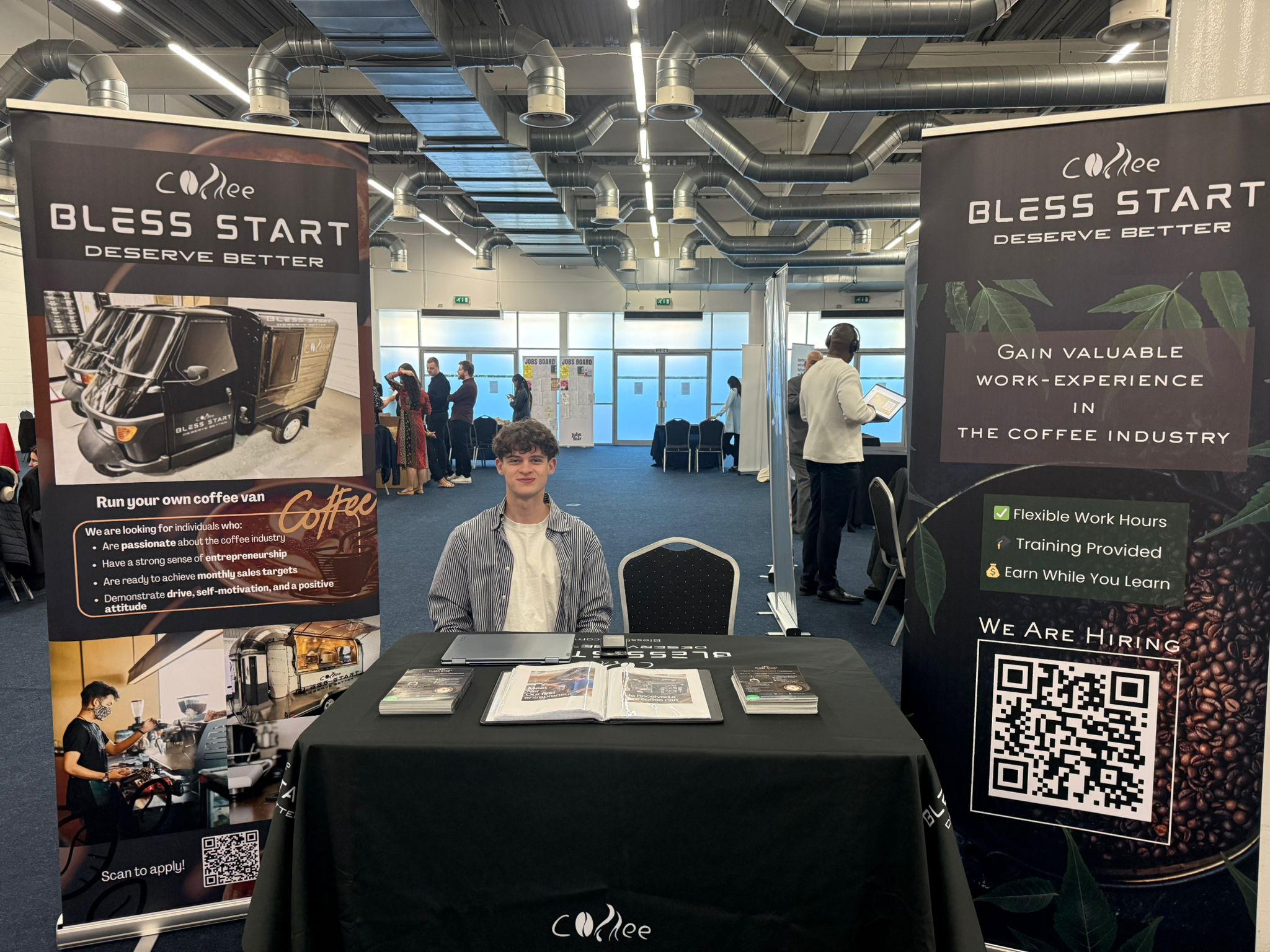 Bless Start at our event in Central London
