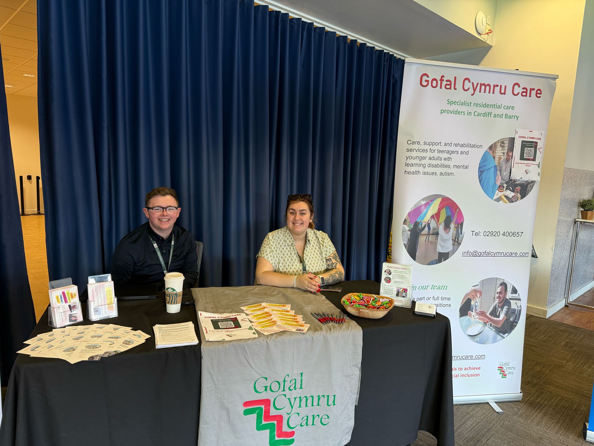 Gofal Cymru Care at our event in Cardiff