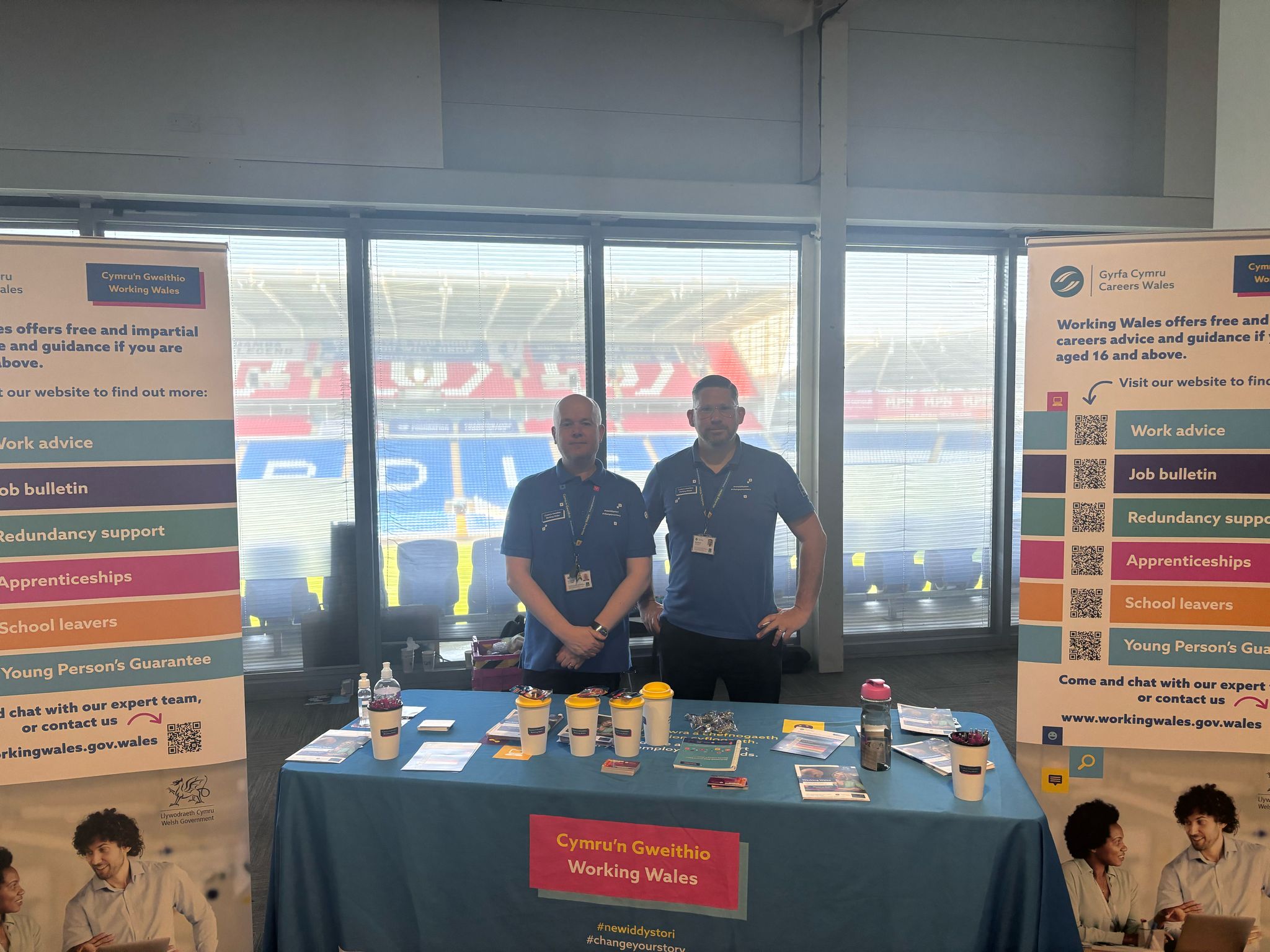 Career Wales/Working Wales at our event in Cardiff