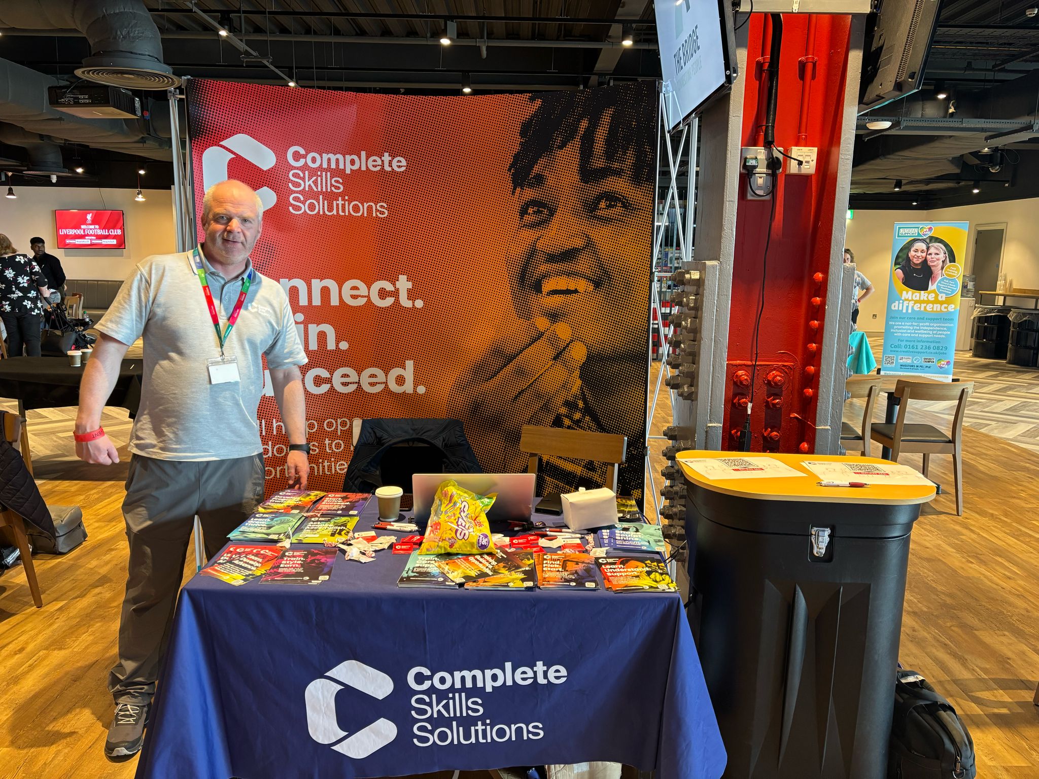 Complete Skills Solutions at our event in Liverpool