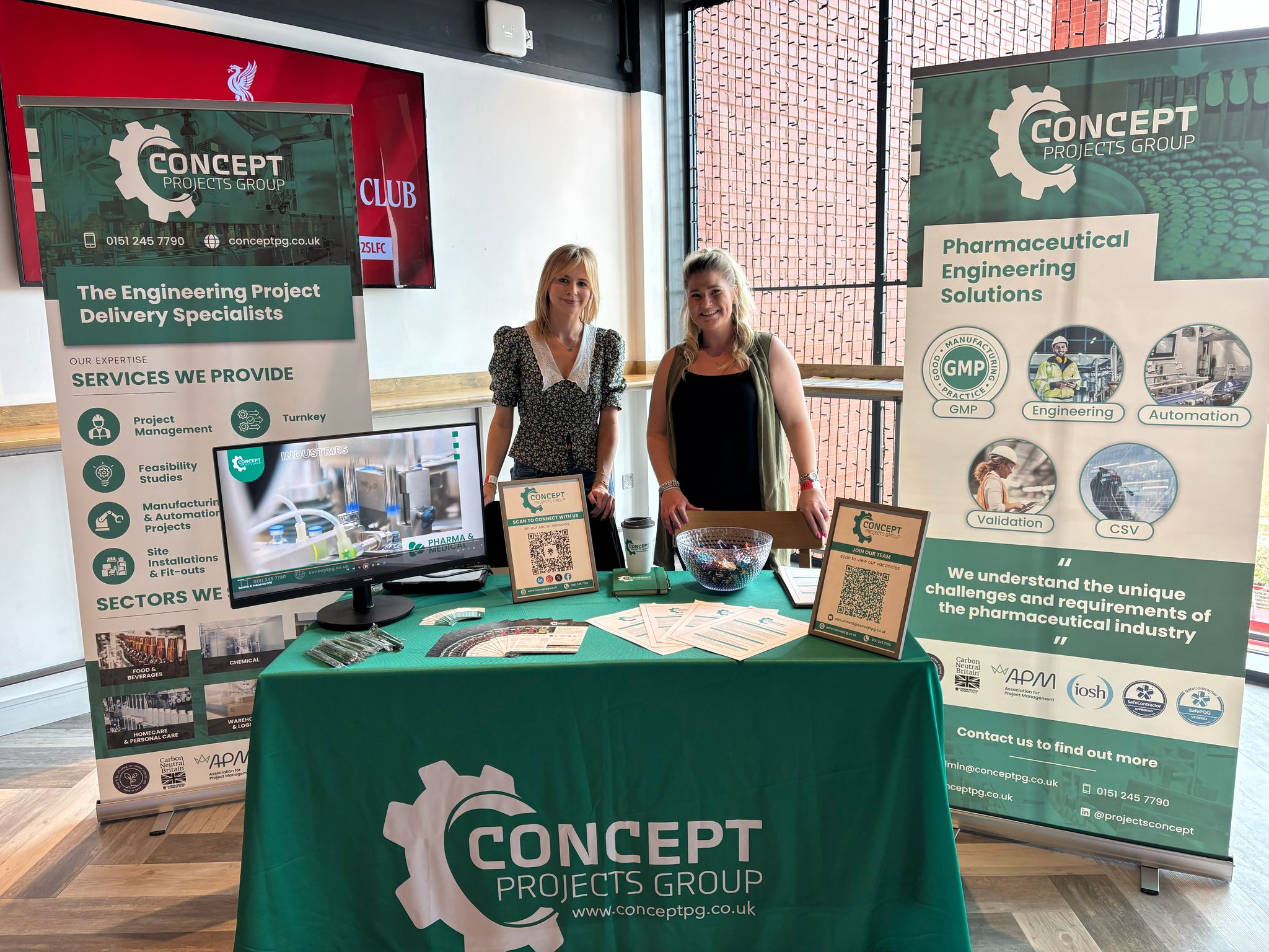 Concept Projects Group at our event in Liverpool