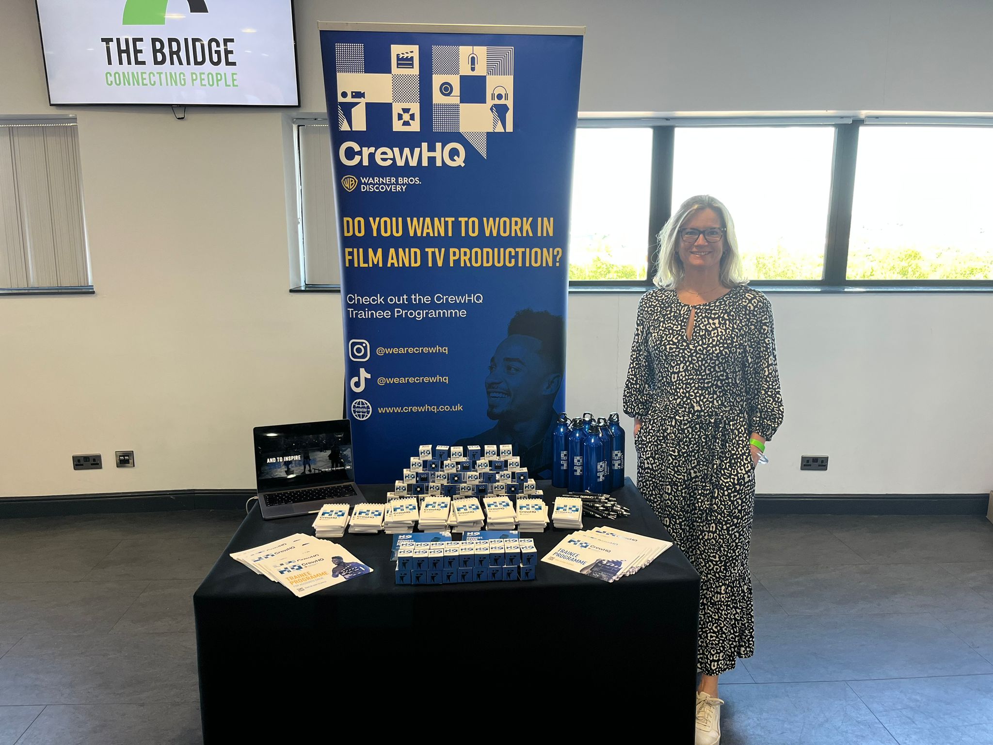 CrewHQ at our event in Stoke-on-Trent