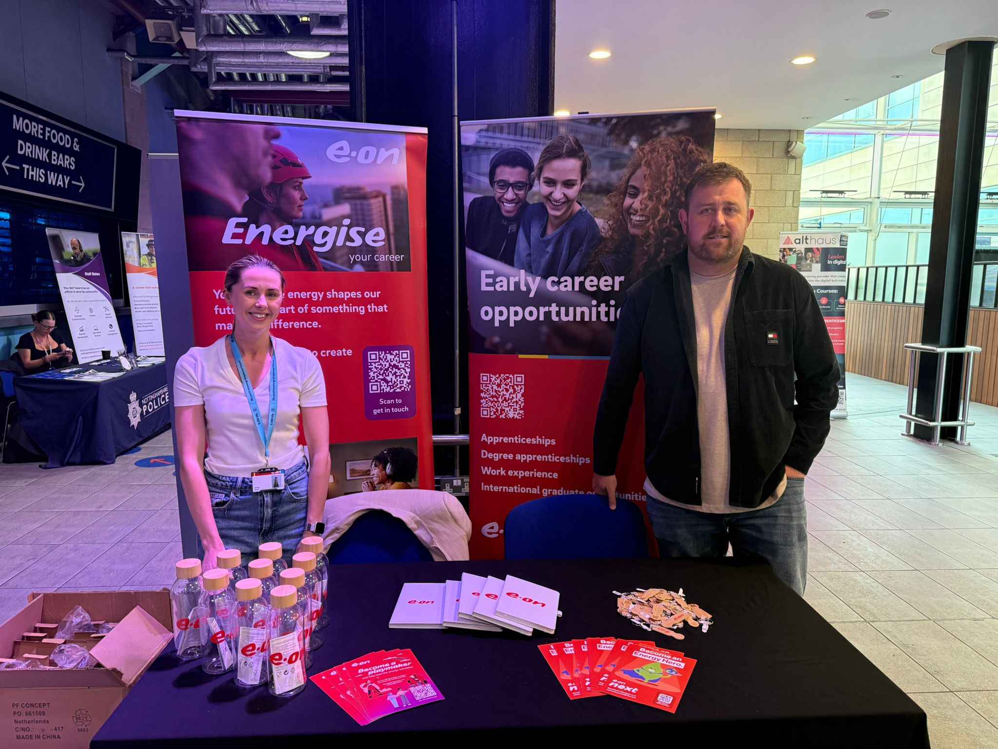 E-on at our event in Nottingham