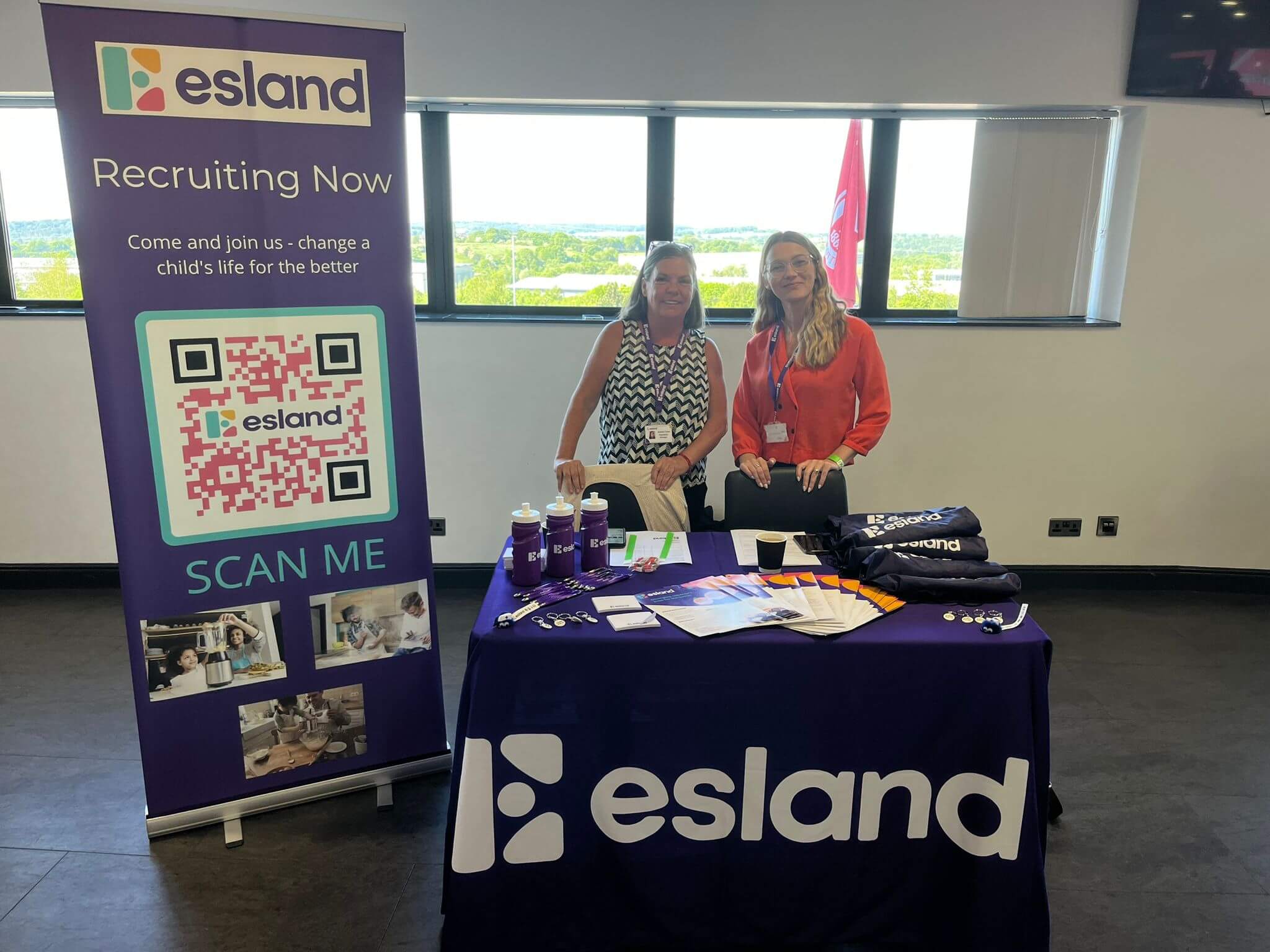 Esland at our event in Stoke-on-Trent