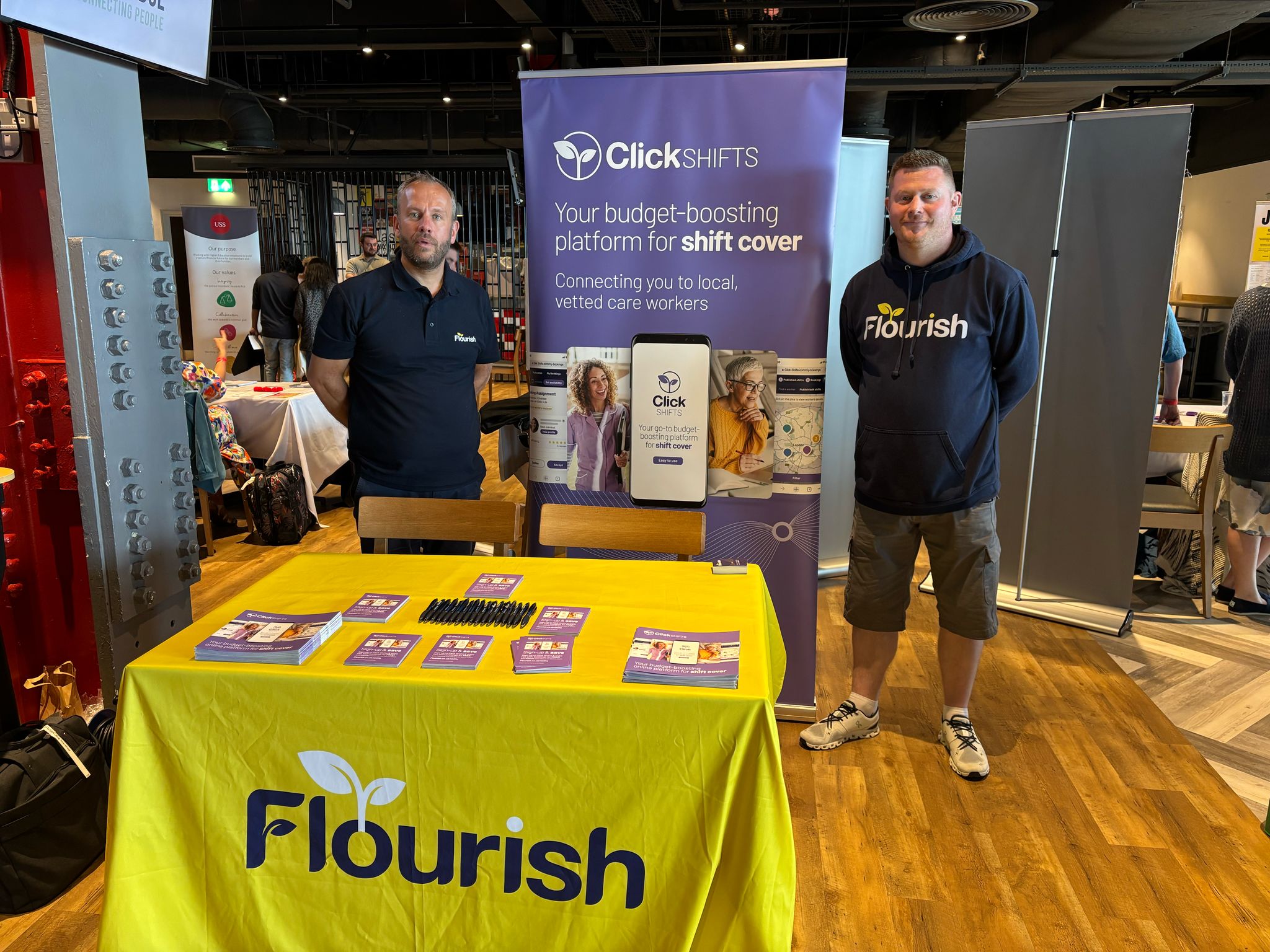 Flourish Works at our event in Liverpool