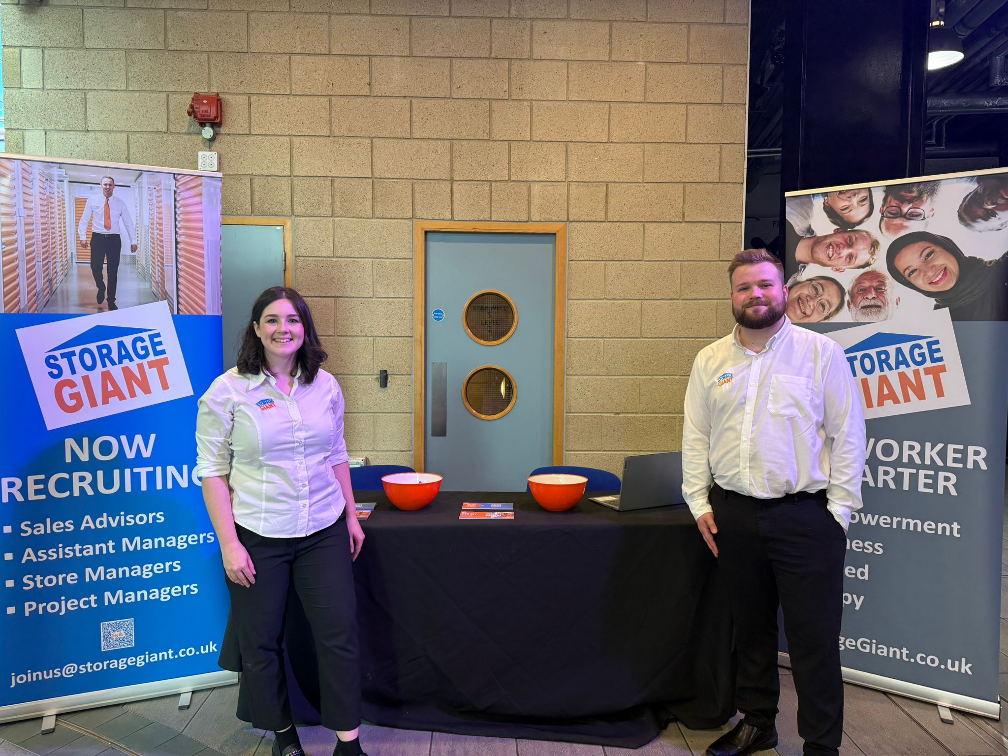 Storage Giant at our event in Nottingham