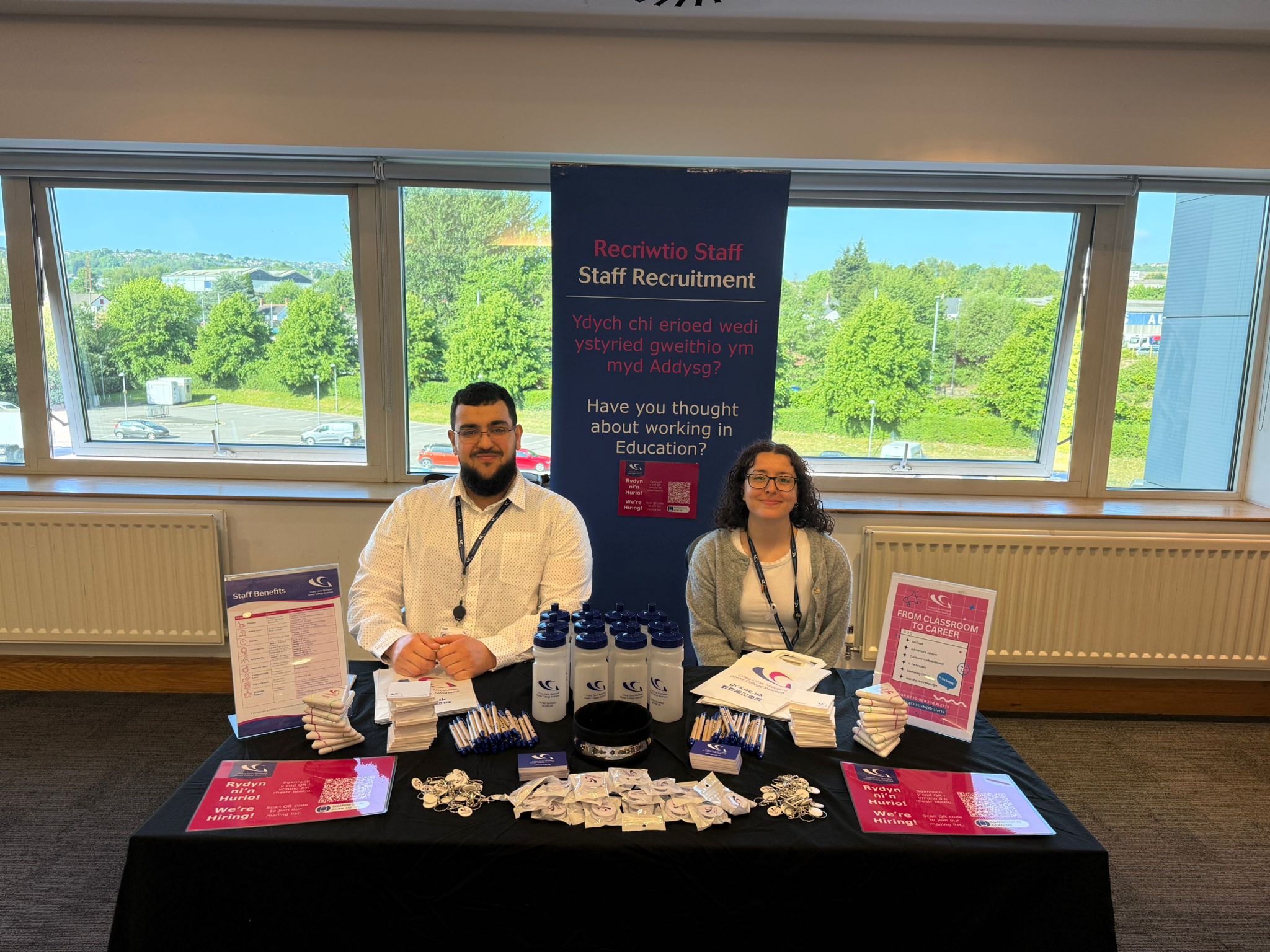 Gower College Swansea at our event in Swansea