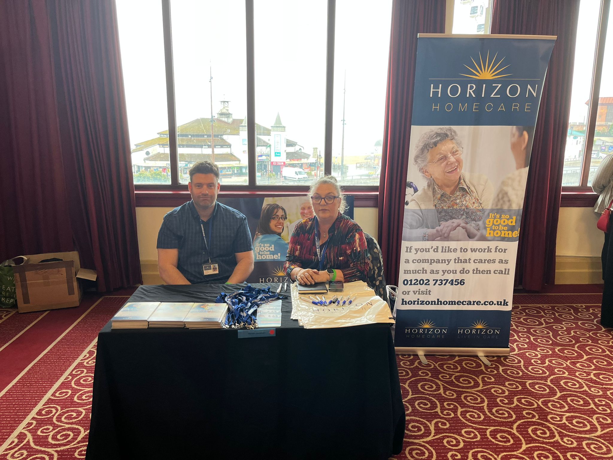 Horizon Homecare at our event in Bournemouth
