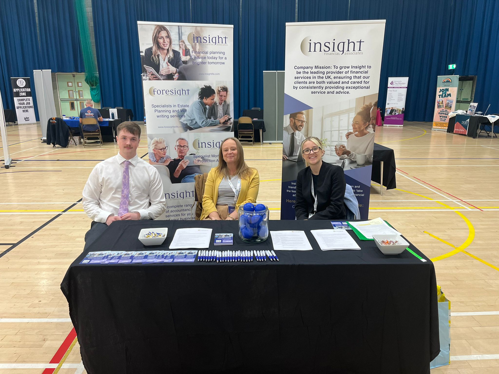 Insight Financial Associates at our event in Crawley