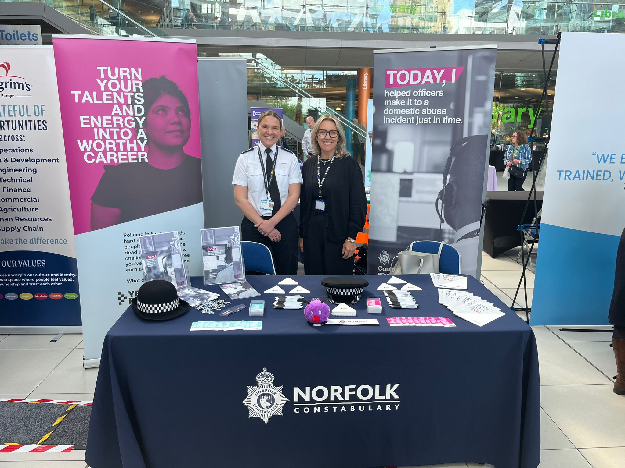 Norfolk Constabulary at our event in Norwich