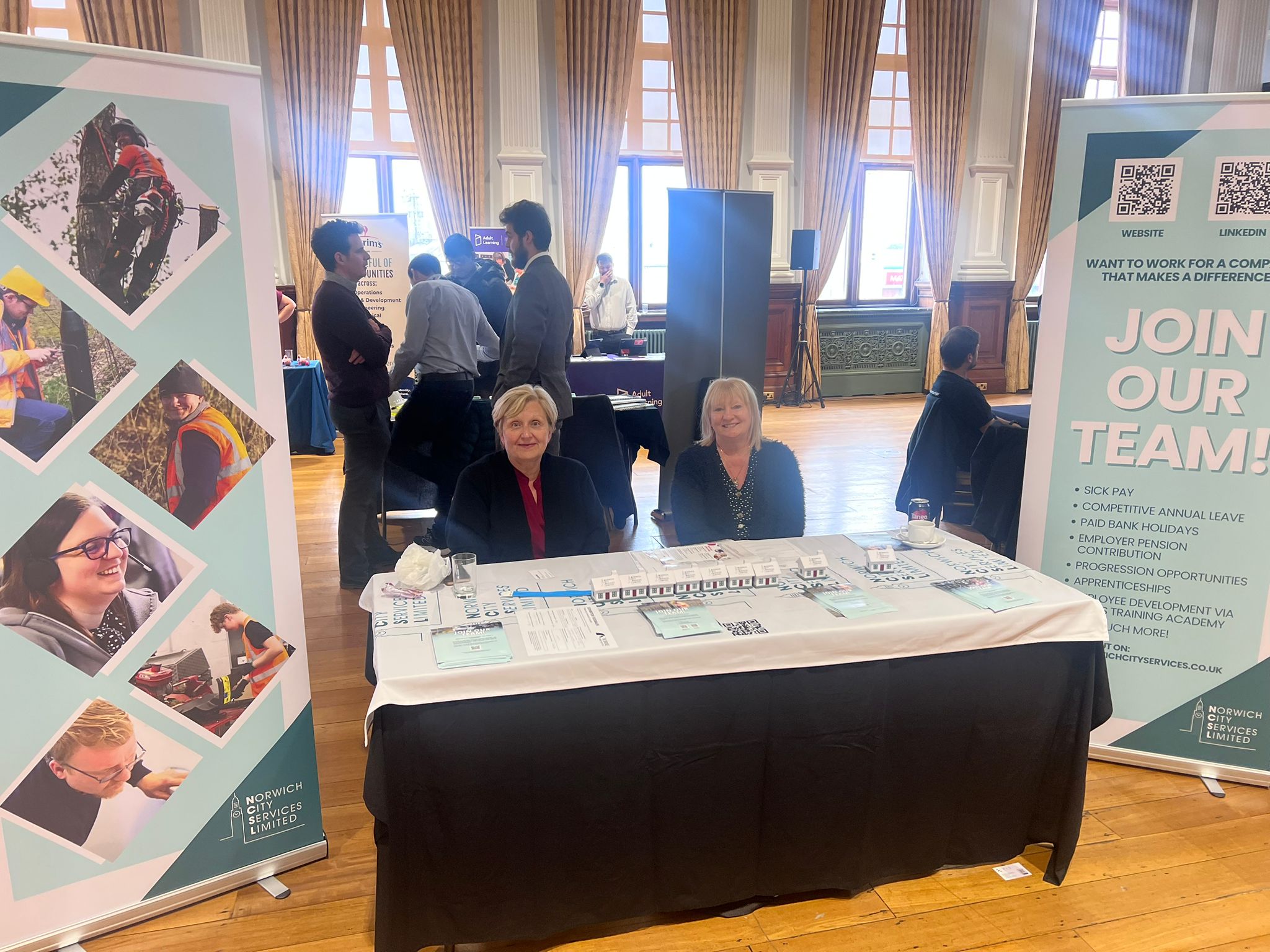 Norwich City Services at our event in Great Yarmouth