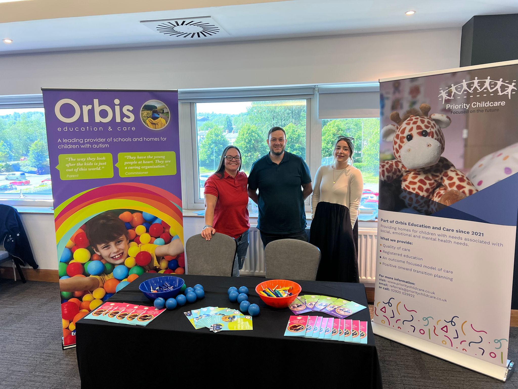 Orbit Education and Care at our event in Swansea
