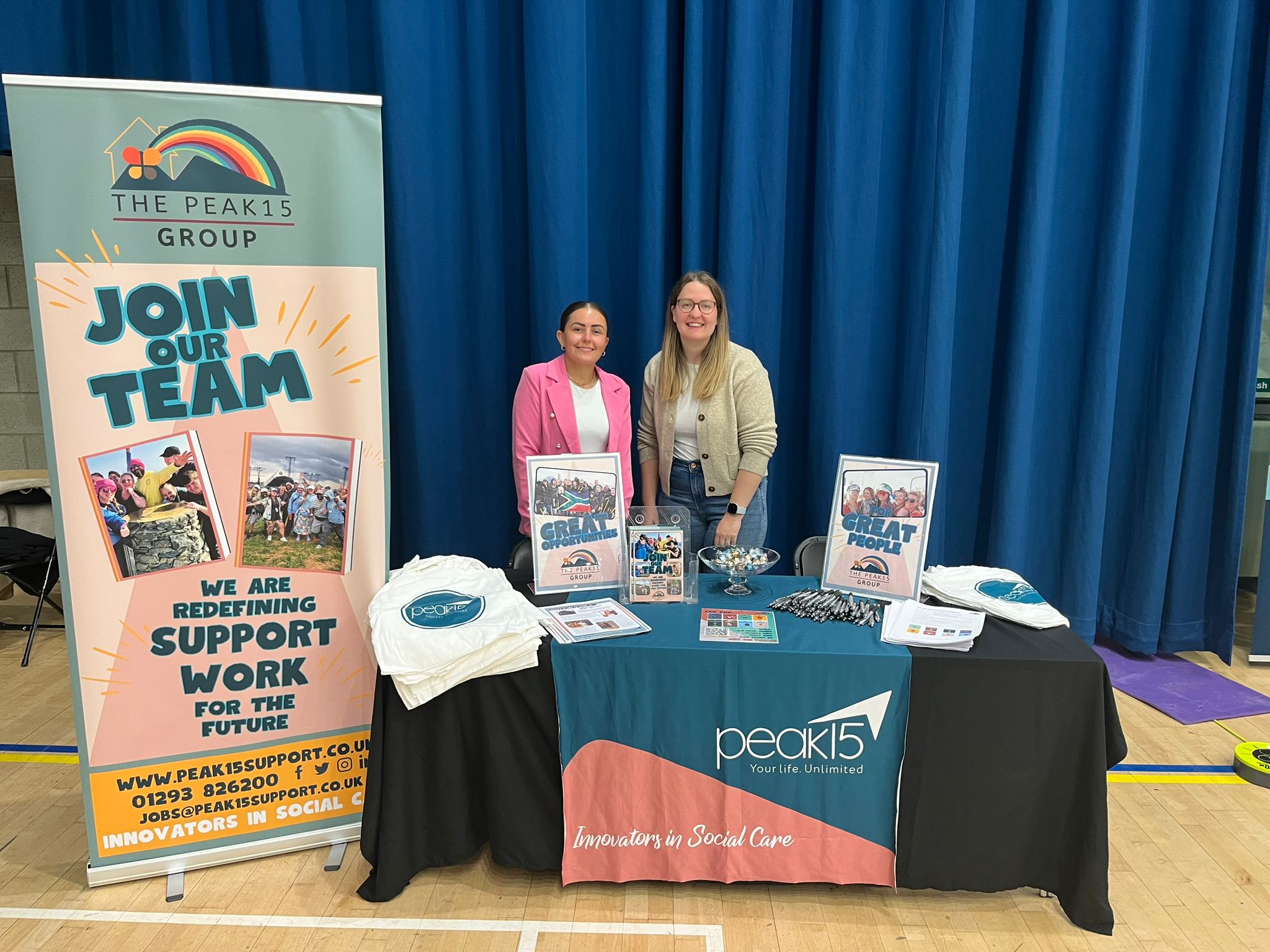 Peak 15 Group at our event in Crawley