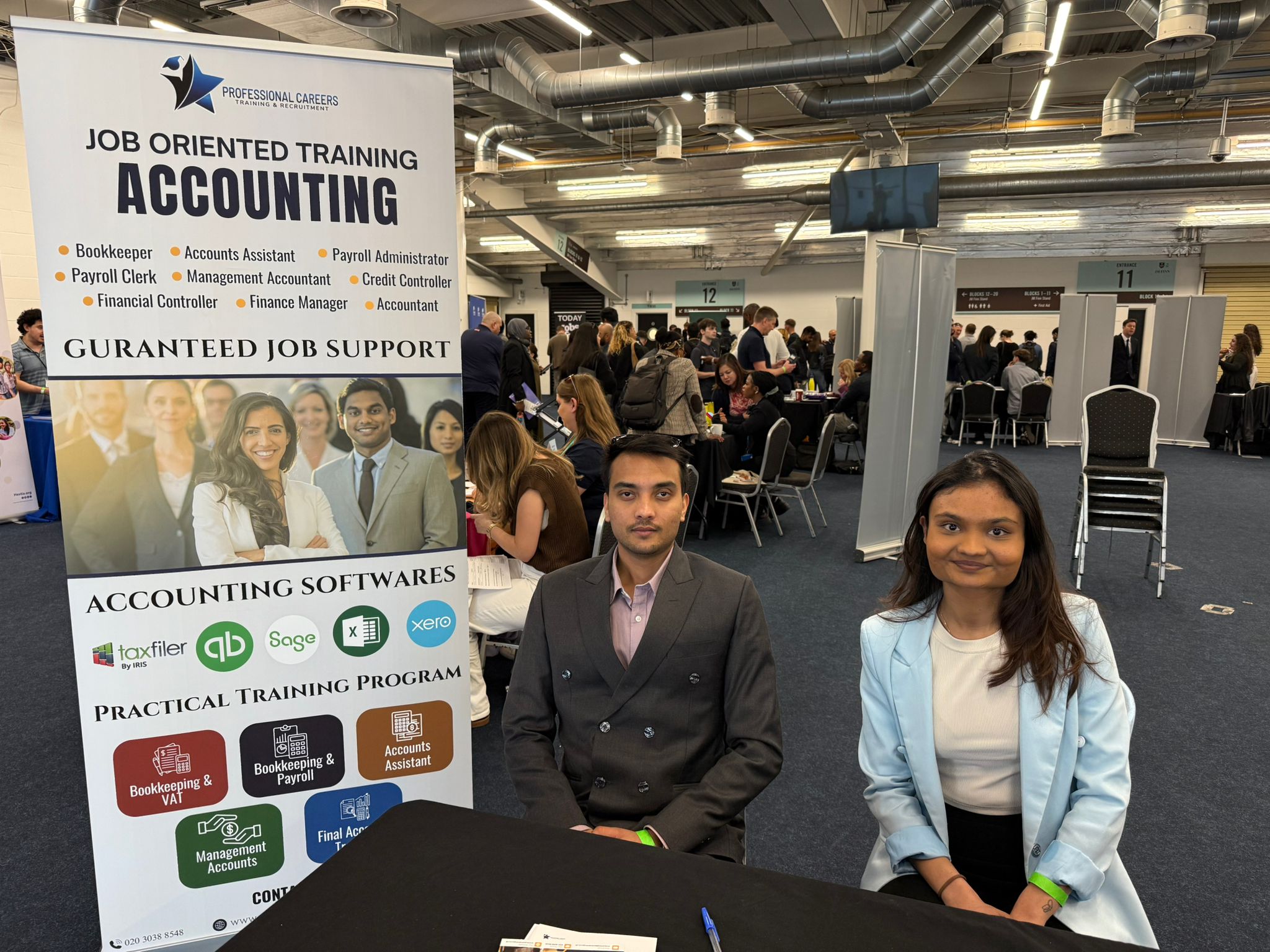 Professional Careers Training and Recruitment at our event in Central London