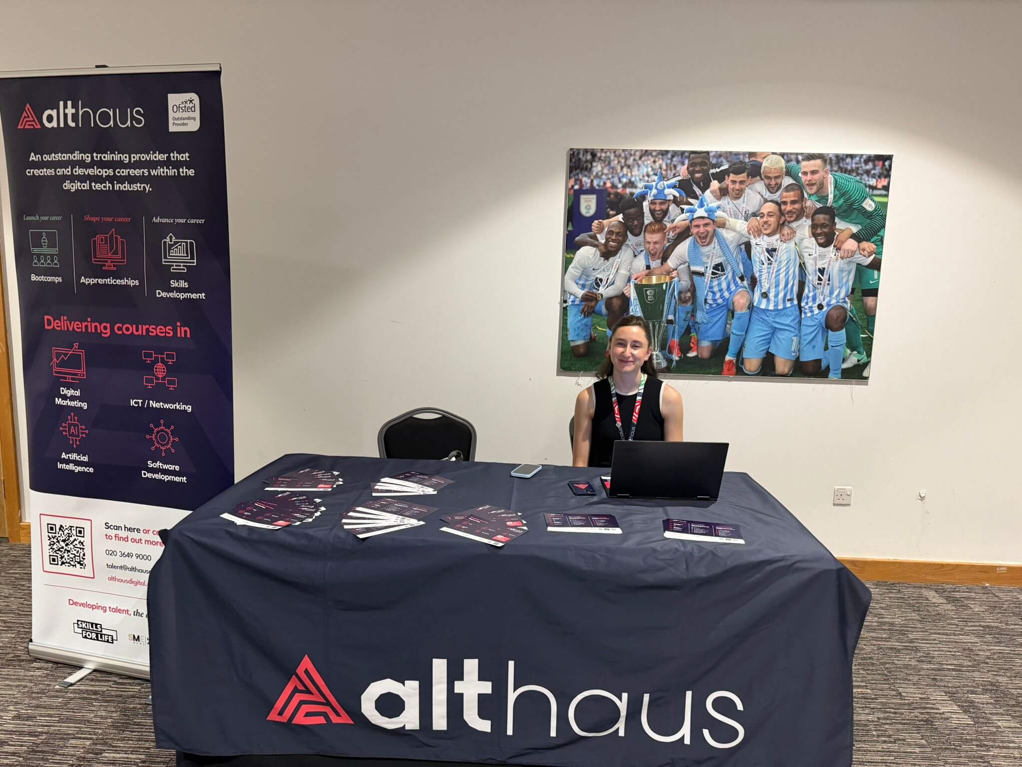 Althaus Digital at our event in Coventry