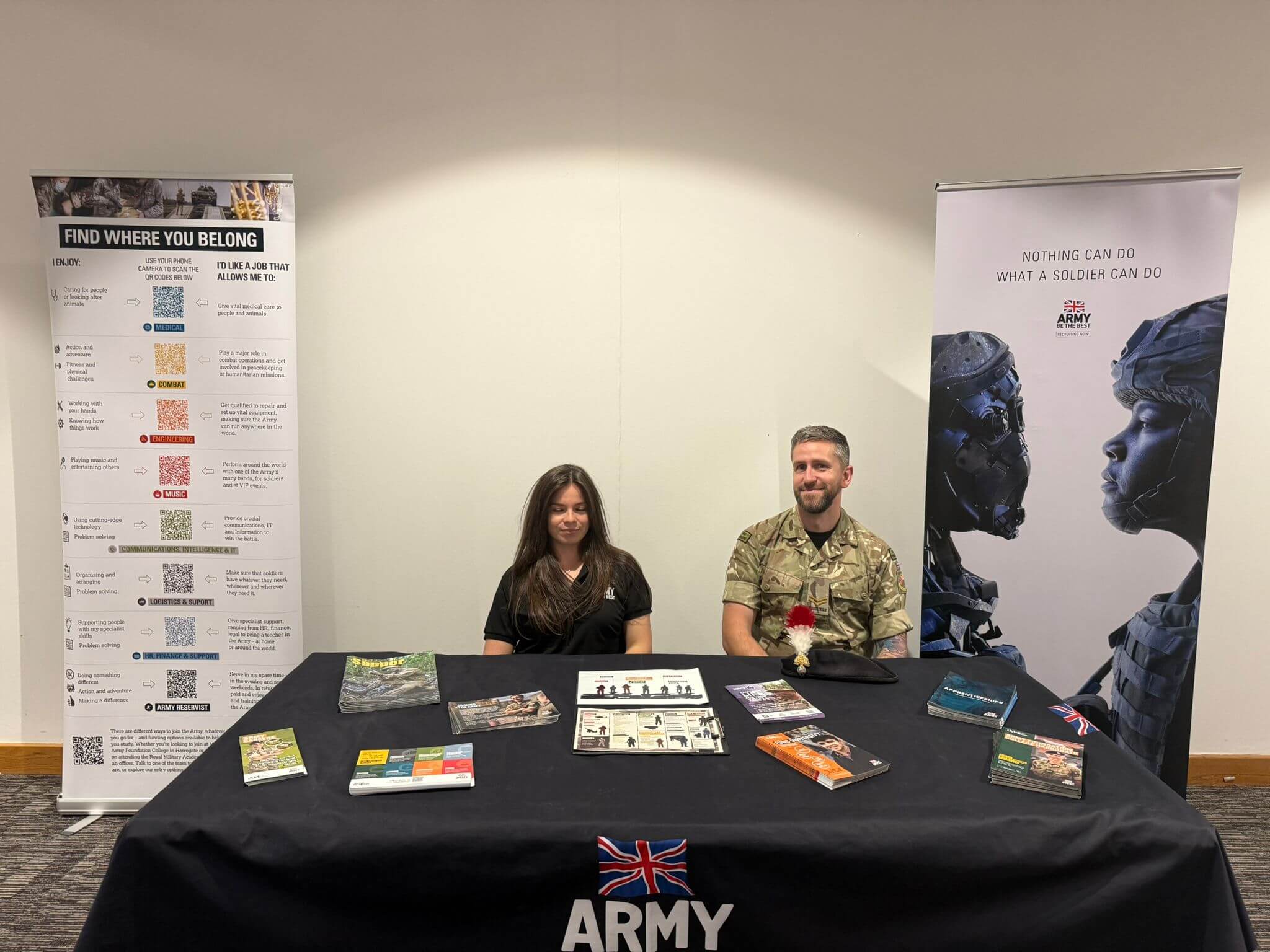 Army at our event in Coventry