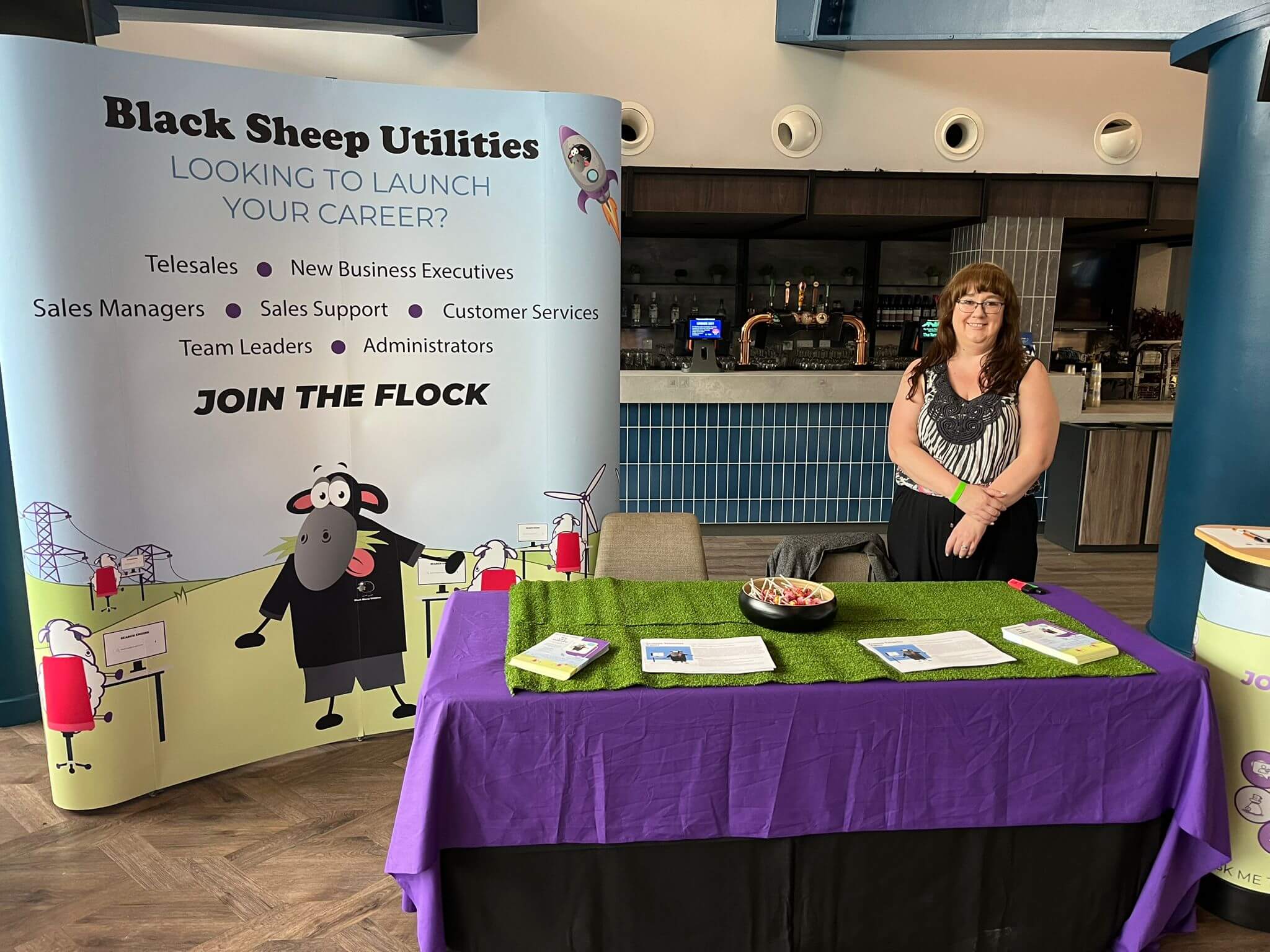 Black Sheep Utilities at our event in Brighton & Hove
