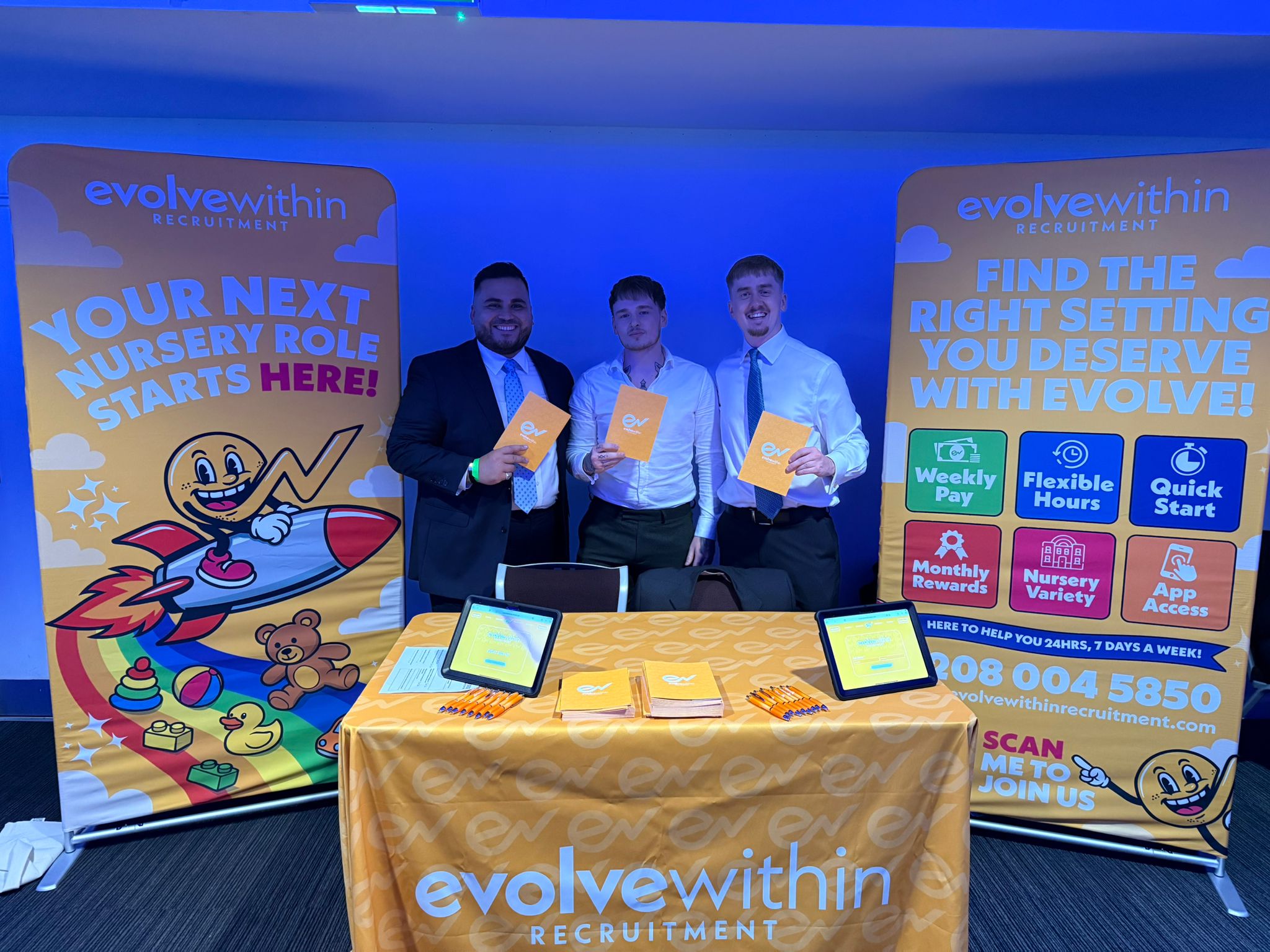 Evolve Within Recruitment at our event in West London