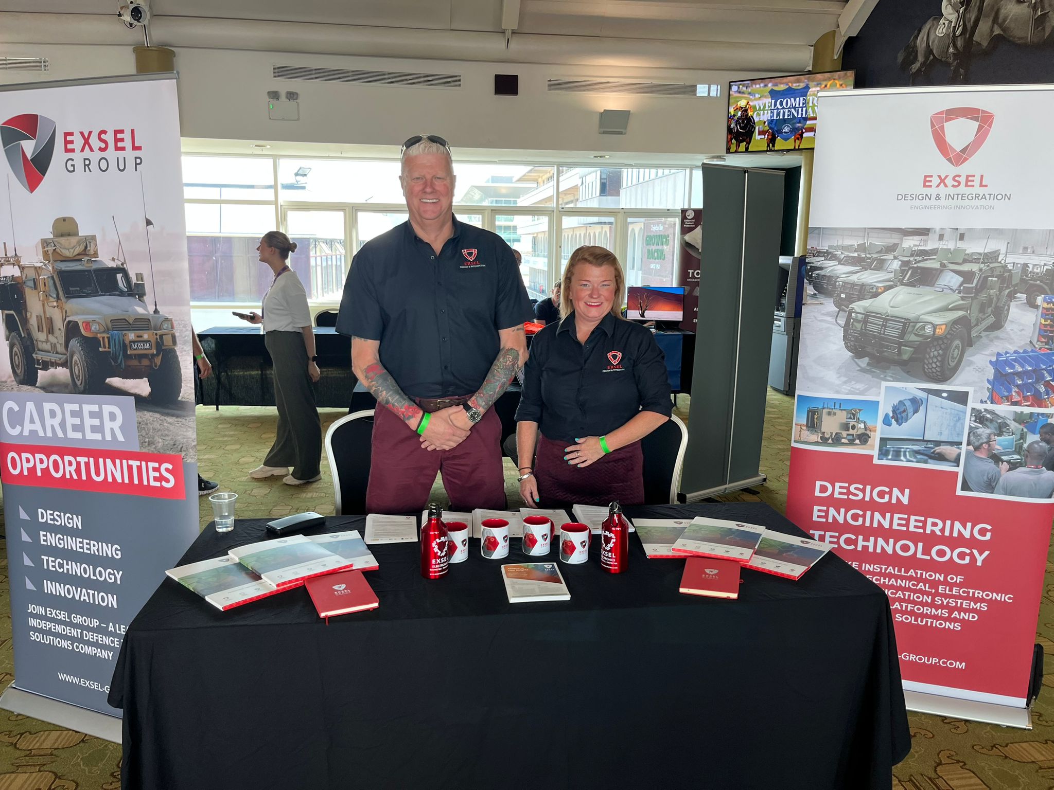 Excel Group at our event in Cheltenham & Gloucester