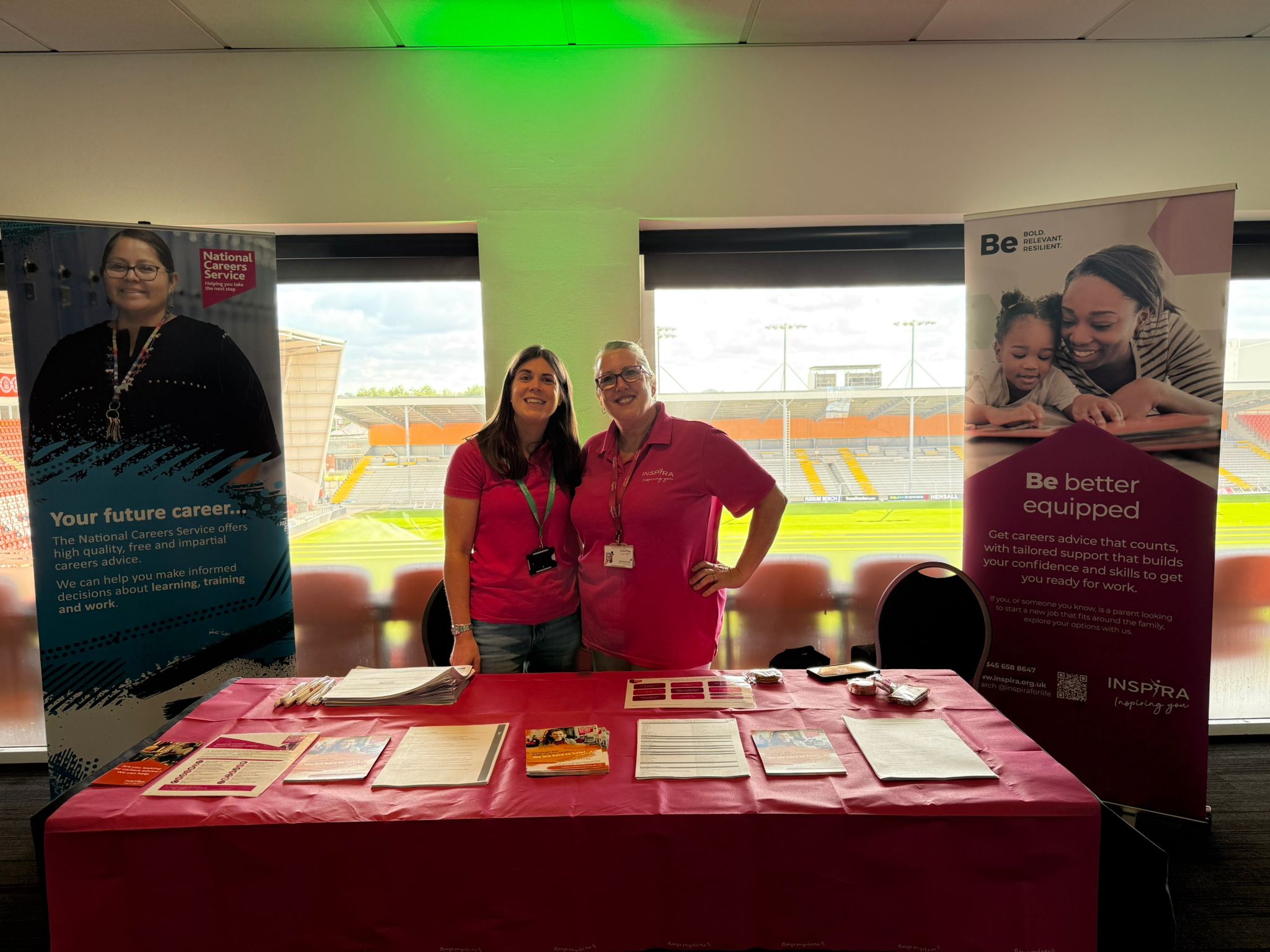 Inspira at our event in Blackpool