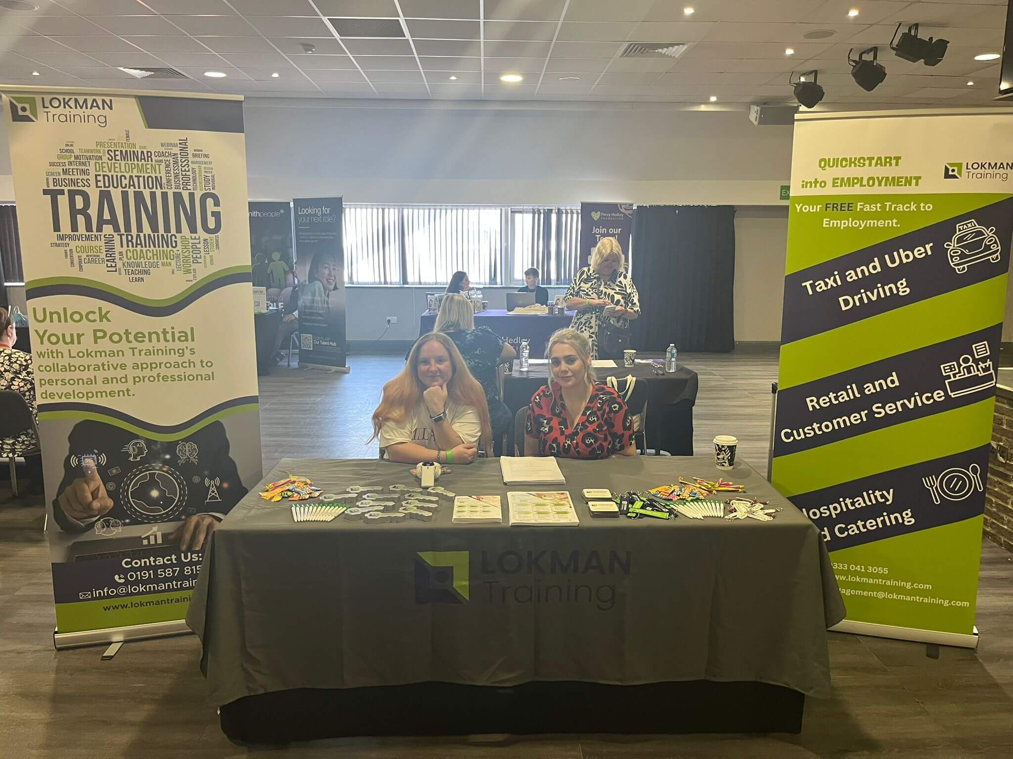 Lokman Training at our event in Newcastle