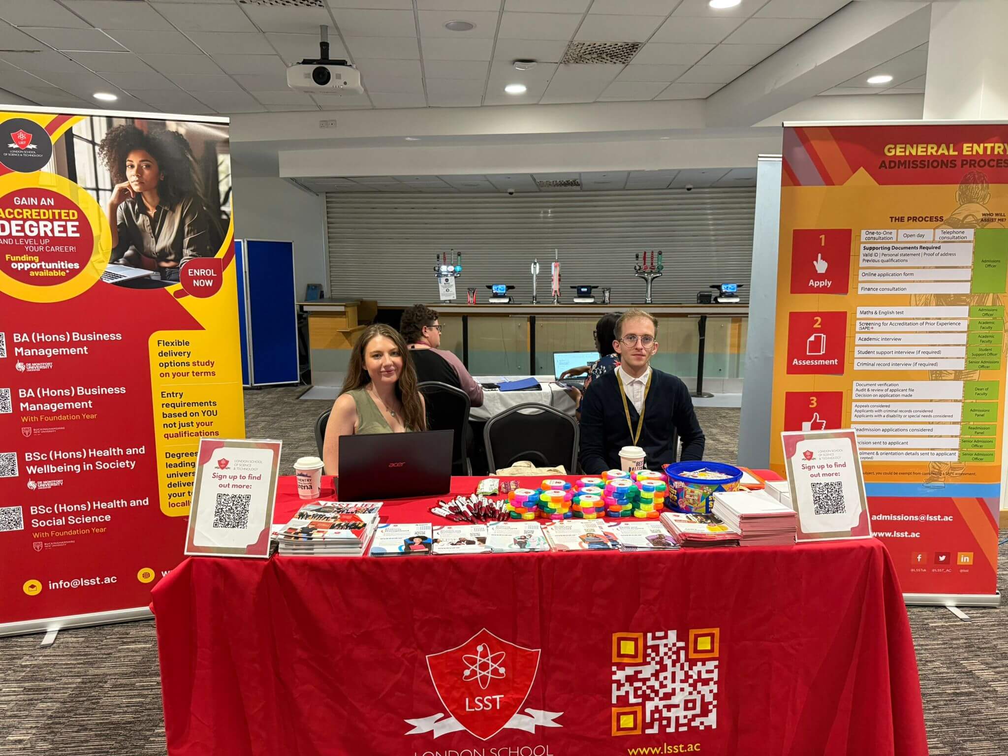 London School Of Science And Technology at our event in Coventry