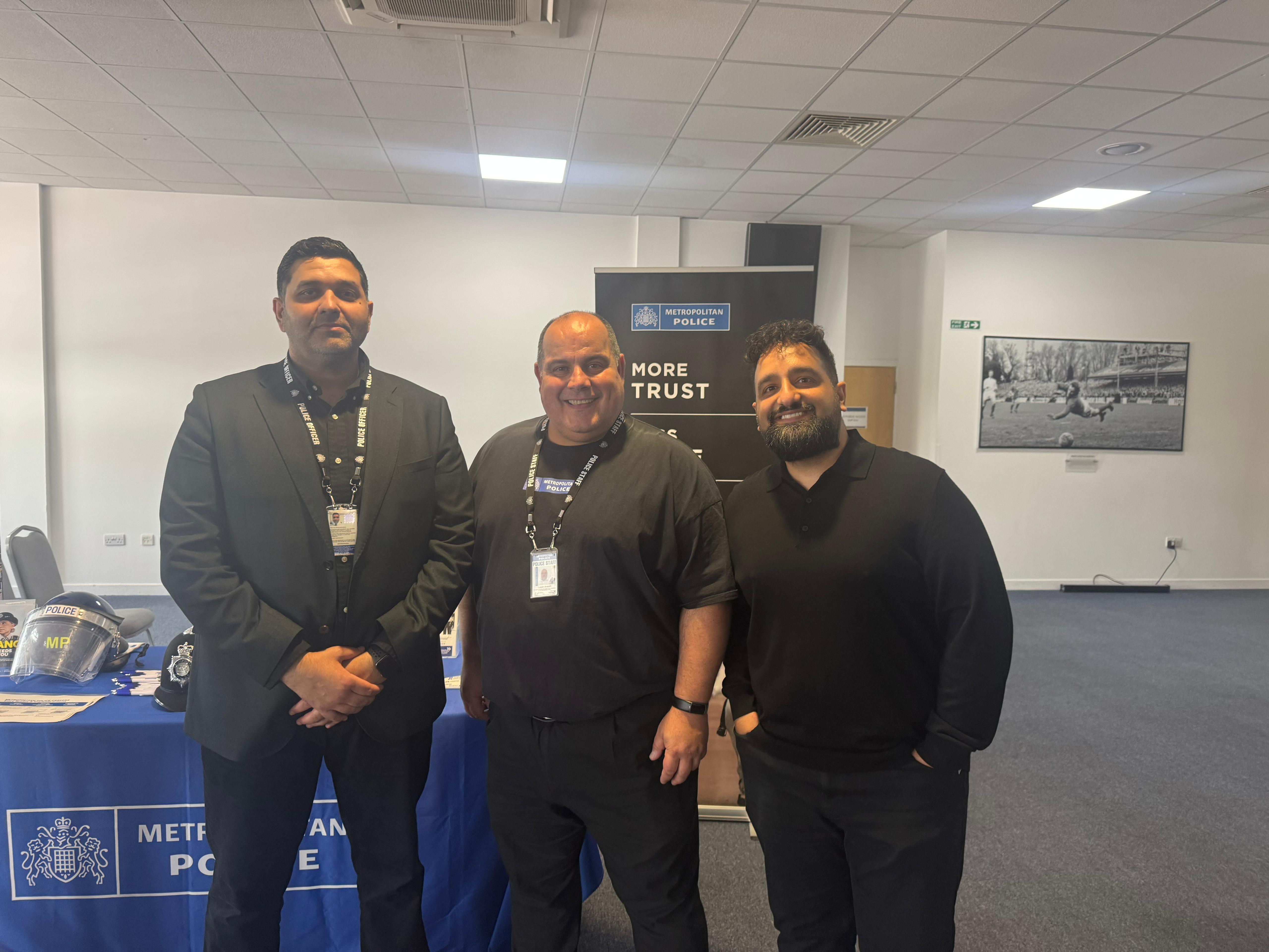 Met Police at our event in Colchester