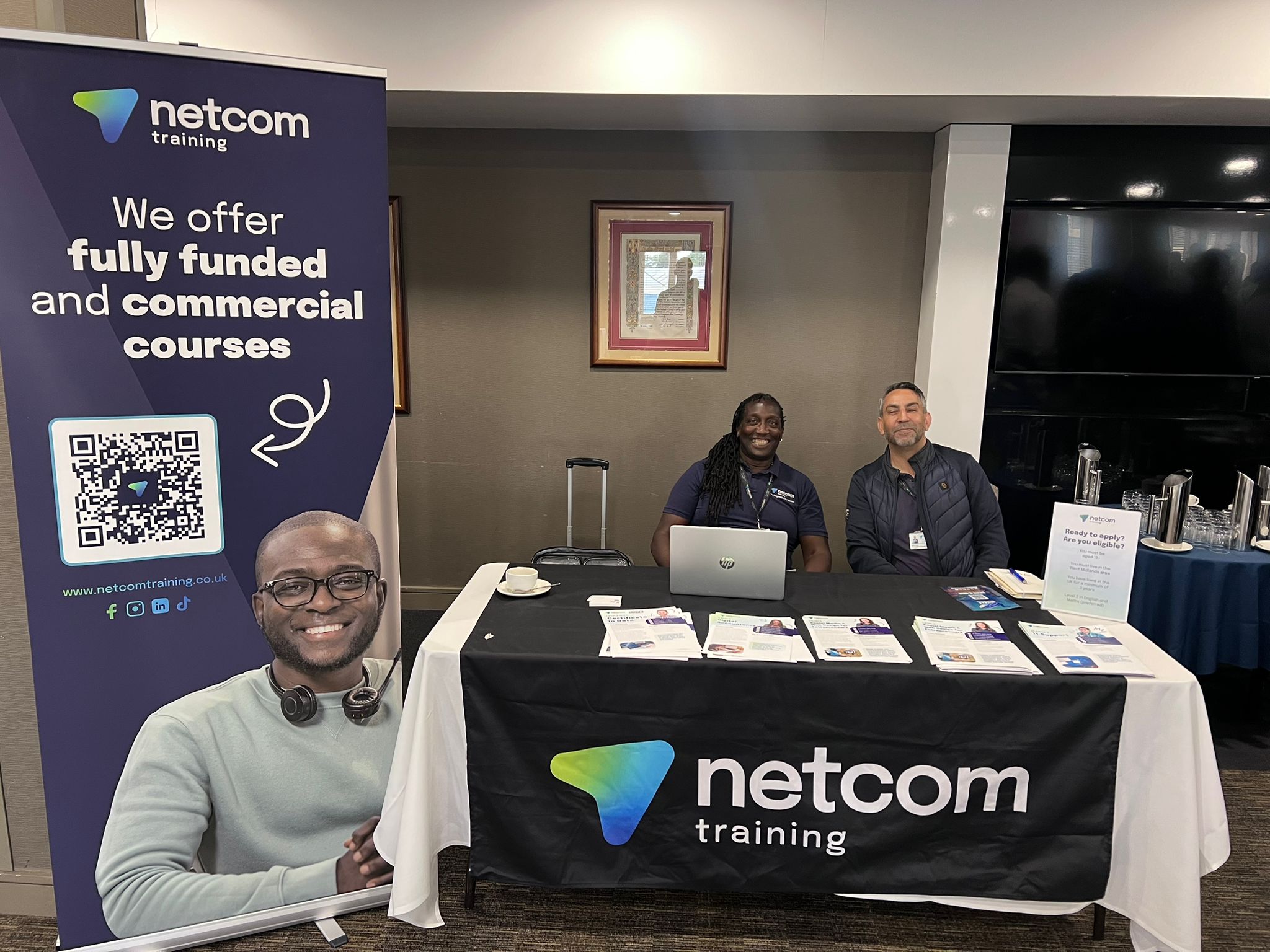 Netcom Training at our event in West Brom