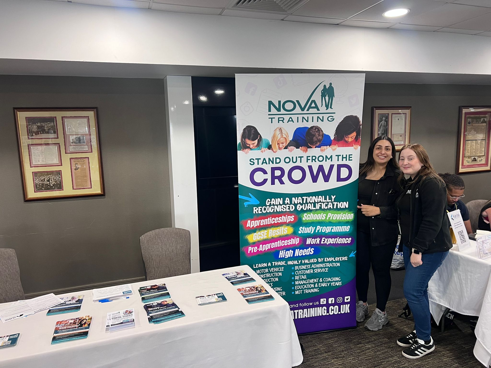 Nova Training at our event in West Brom