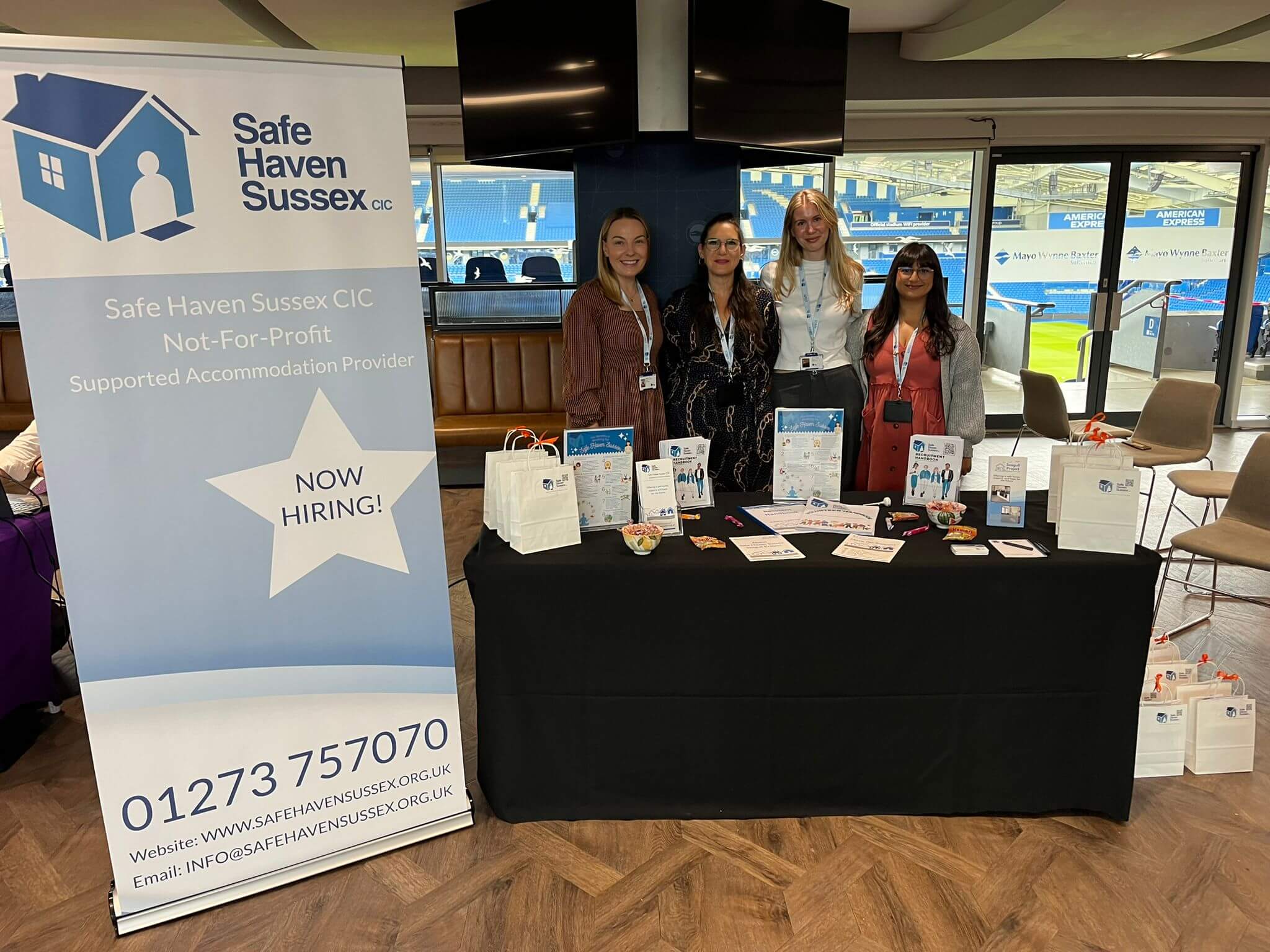 Safe Haven Sussex at our event in Brighton & Hove