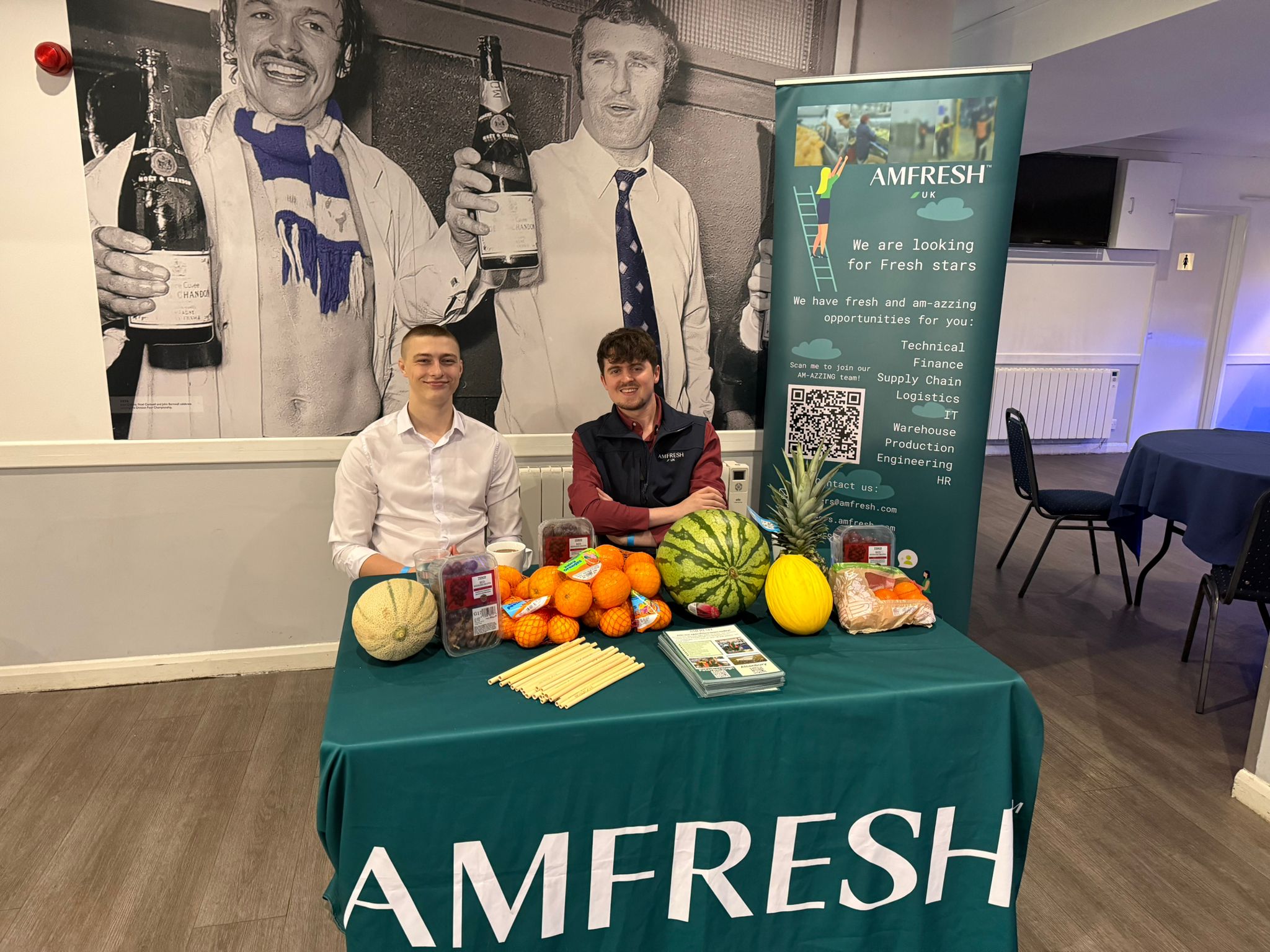 AM Fresh at our event in Peterborough