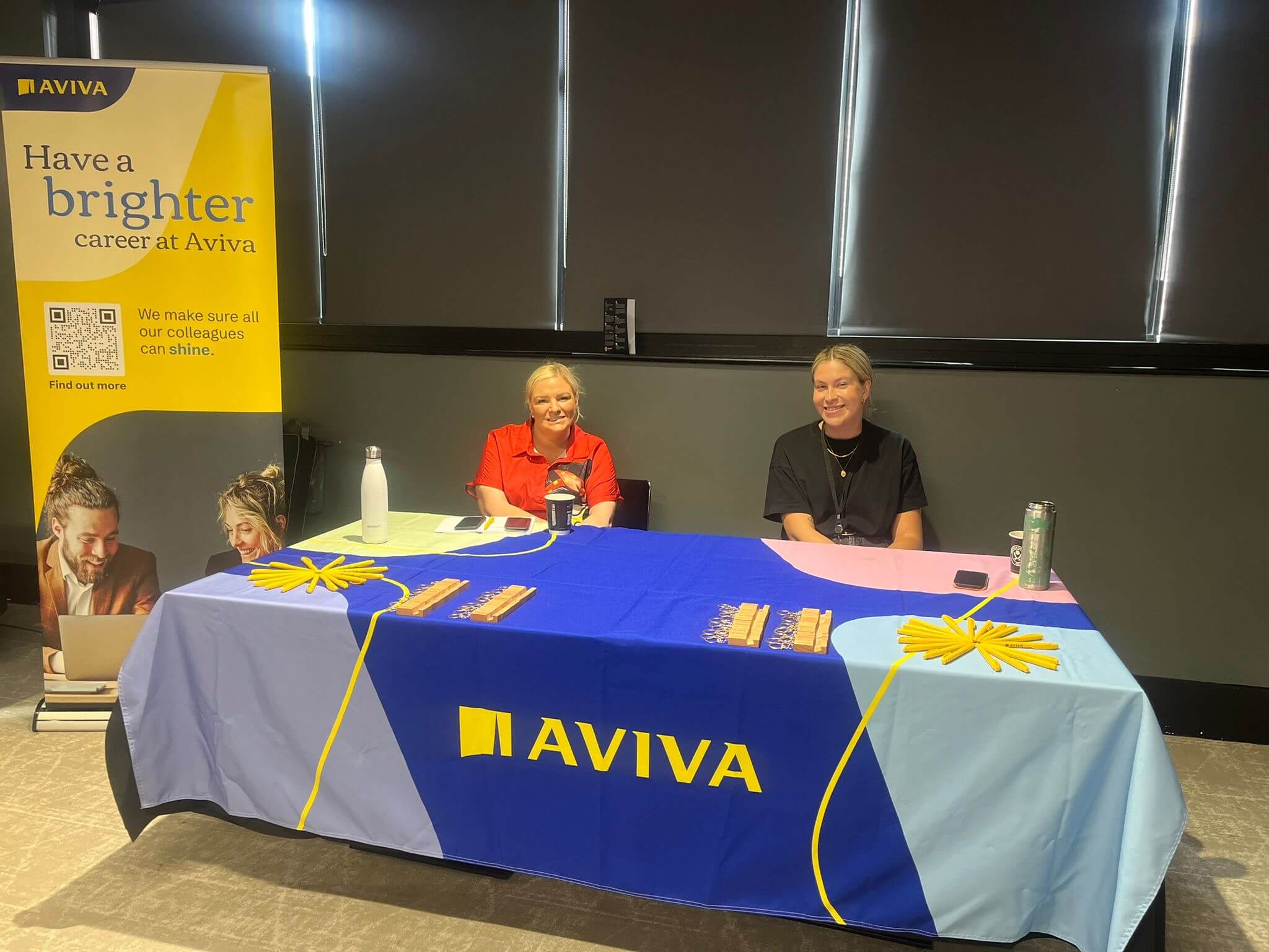 Aviva at our event in Sheffield