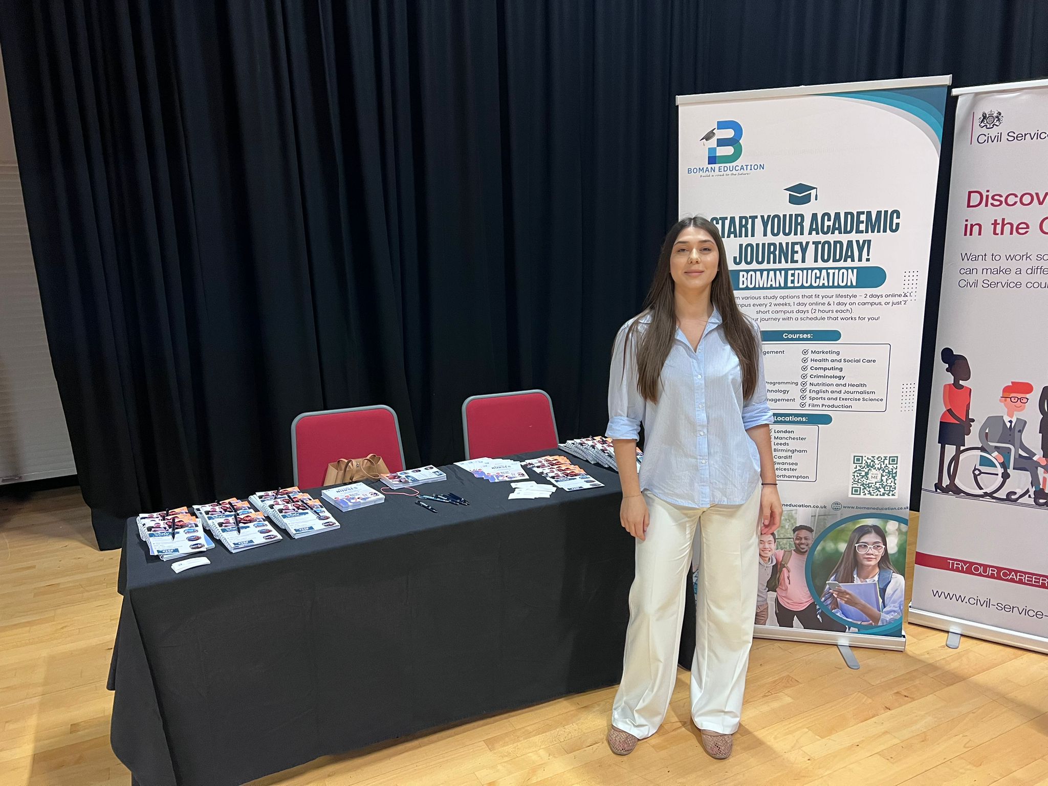 Boman Education at our event in Leicester