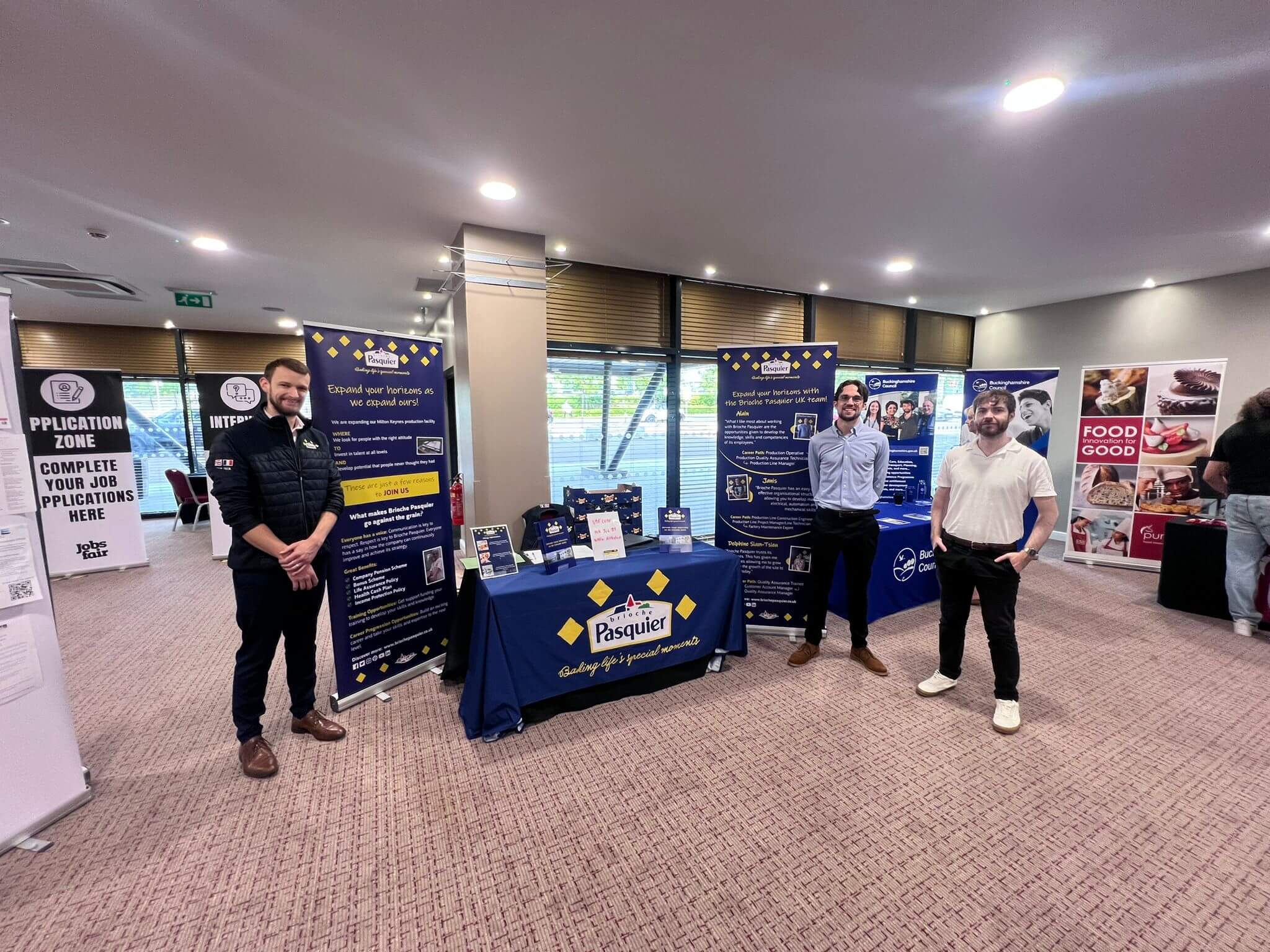 Brioche Pasquier UK at our event in Milton Keynes