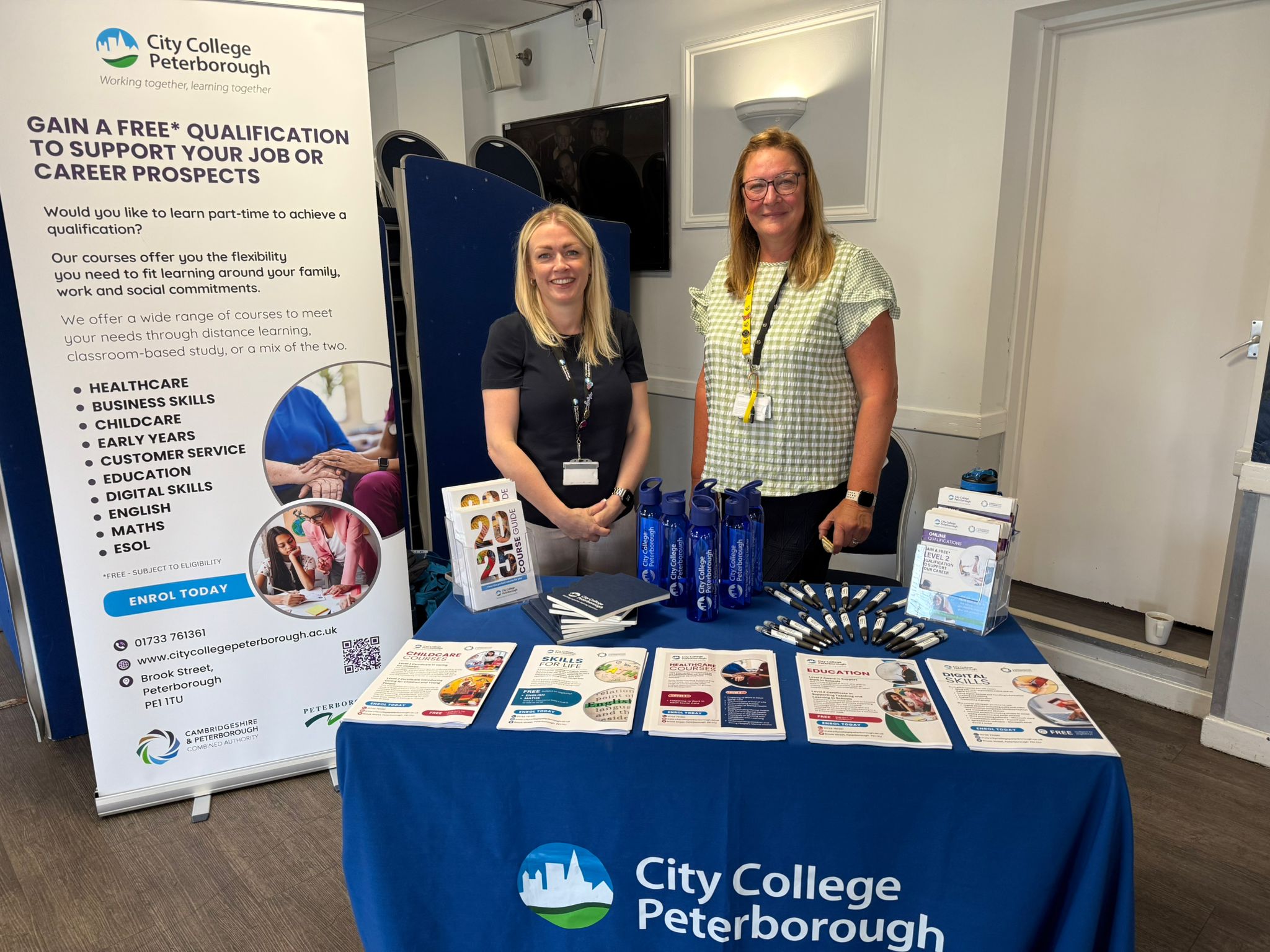 City College Peterborough at our event in Peterborough